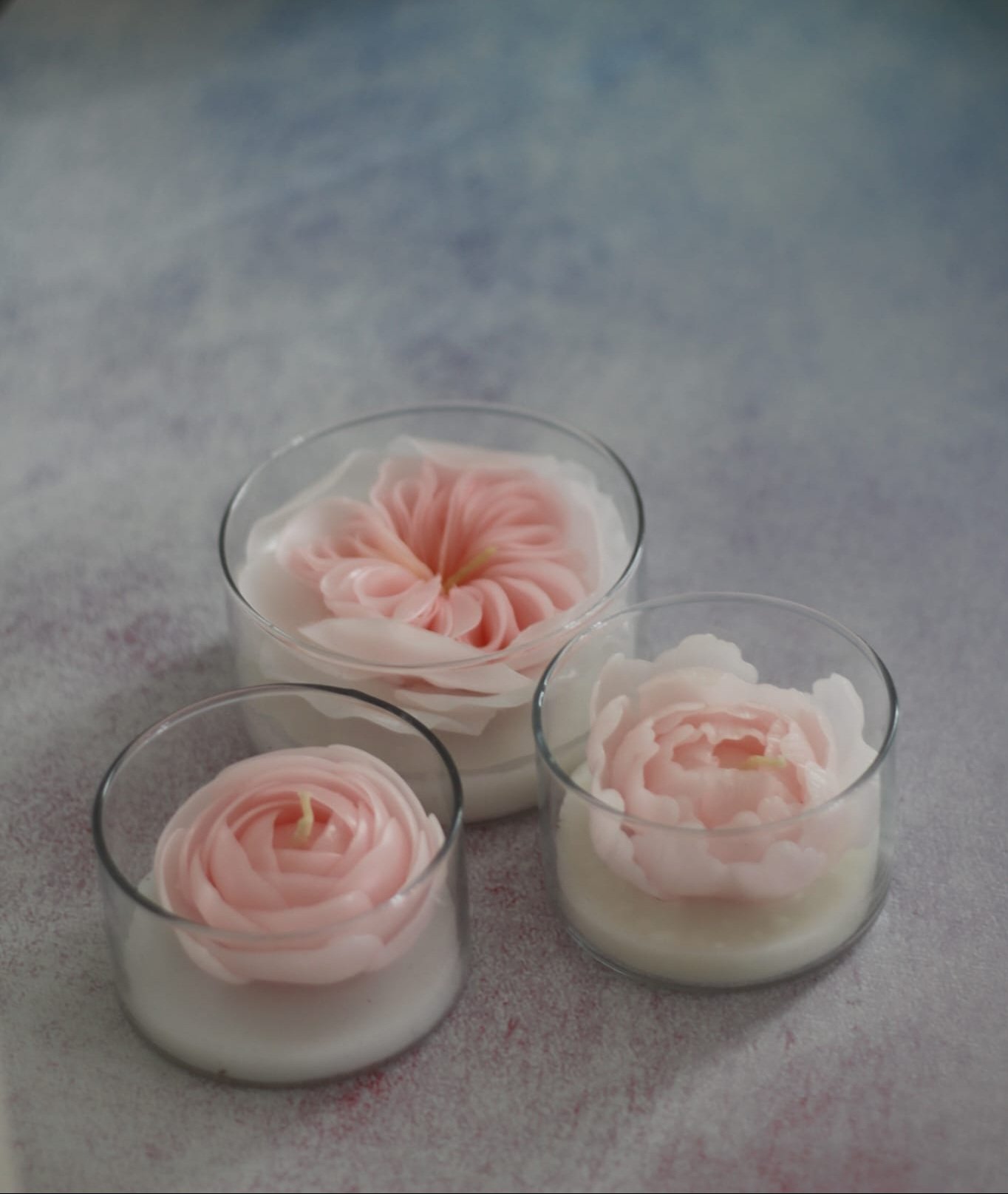 Handmade Flower Candles