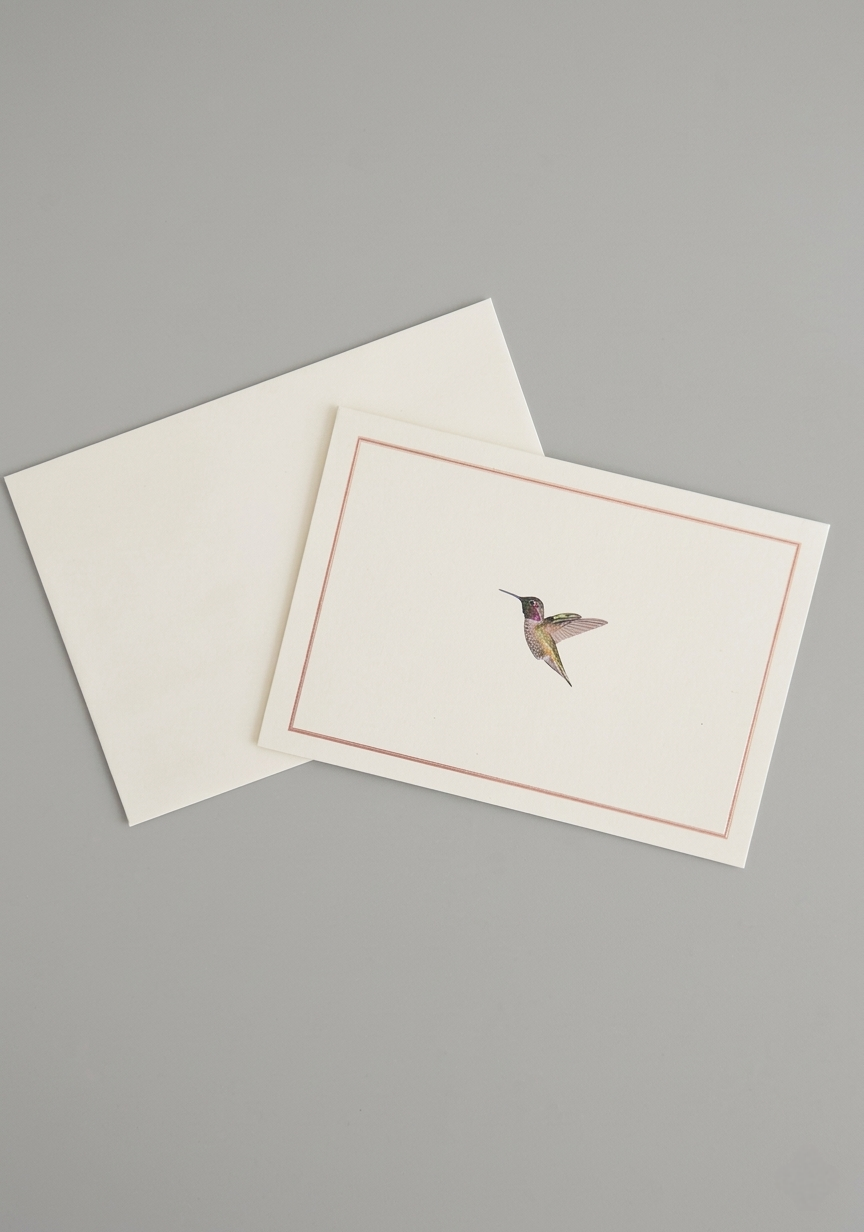 Hummingbird Card with Envelope