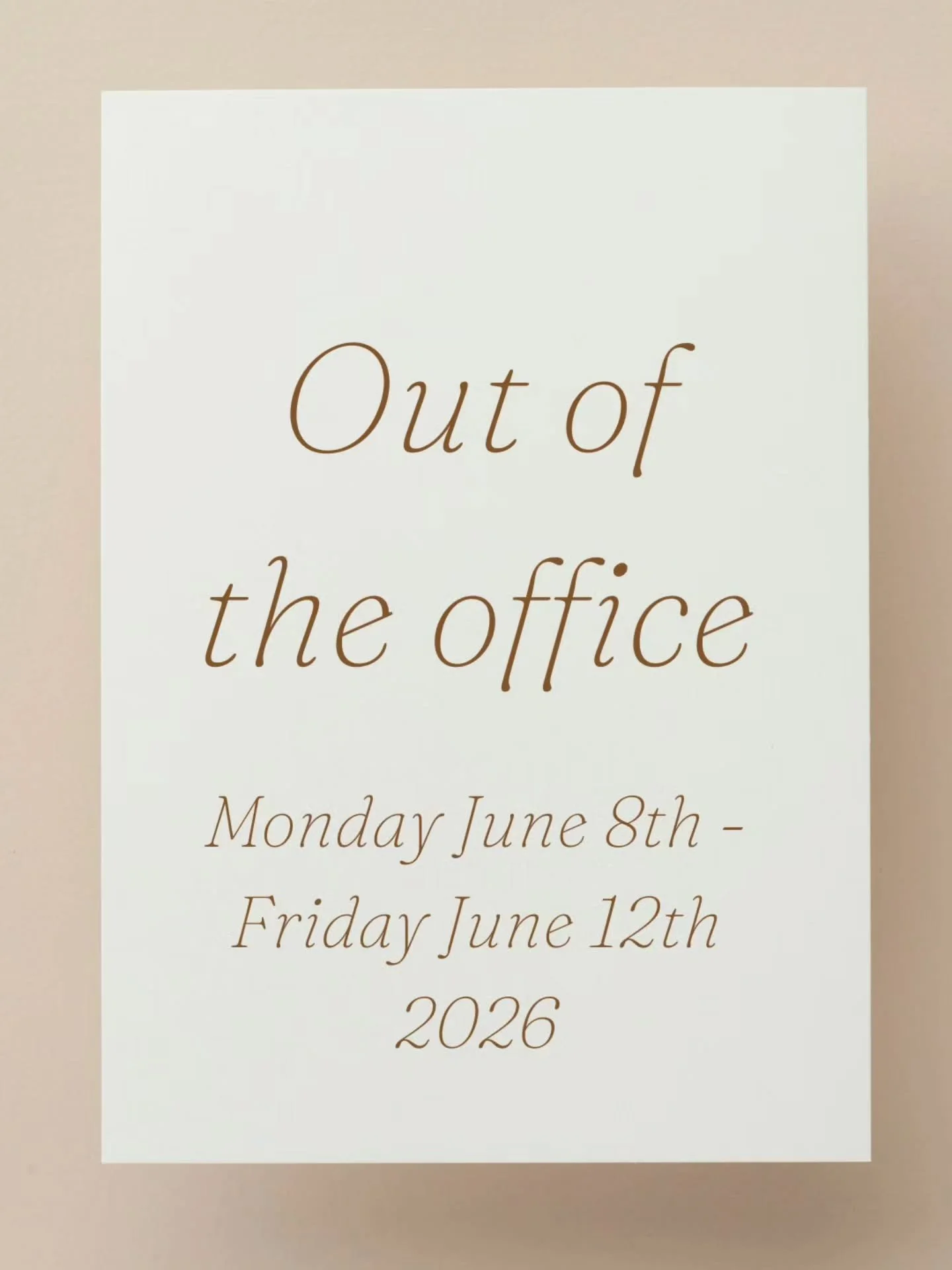 We are taking a break and spending some much needed vaca time with our little family. 😎☀️ Starting Monday June 8th - Friday June 12th  all 3 studios will be closed. But head on over to the website www.thephotospacetx.com to see other availability th