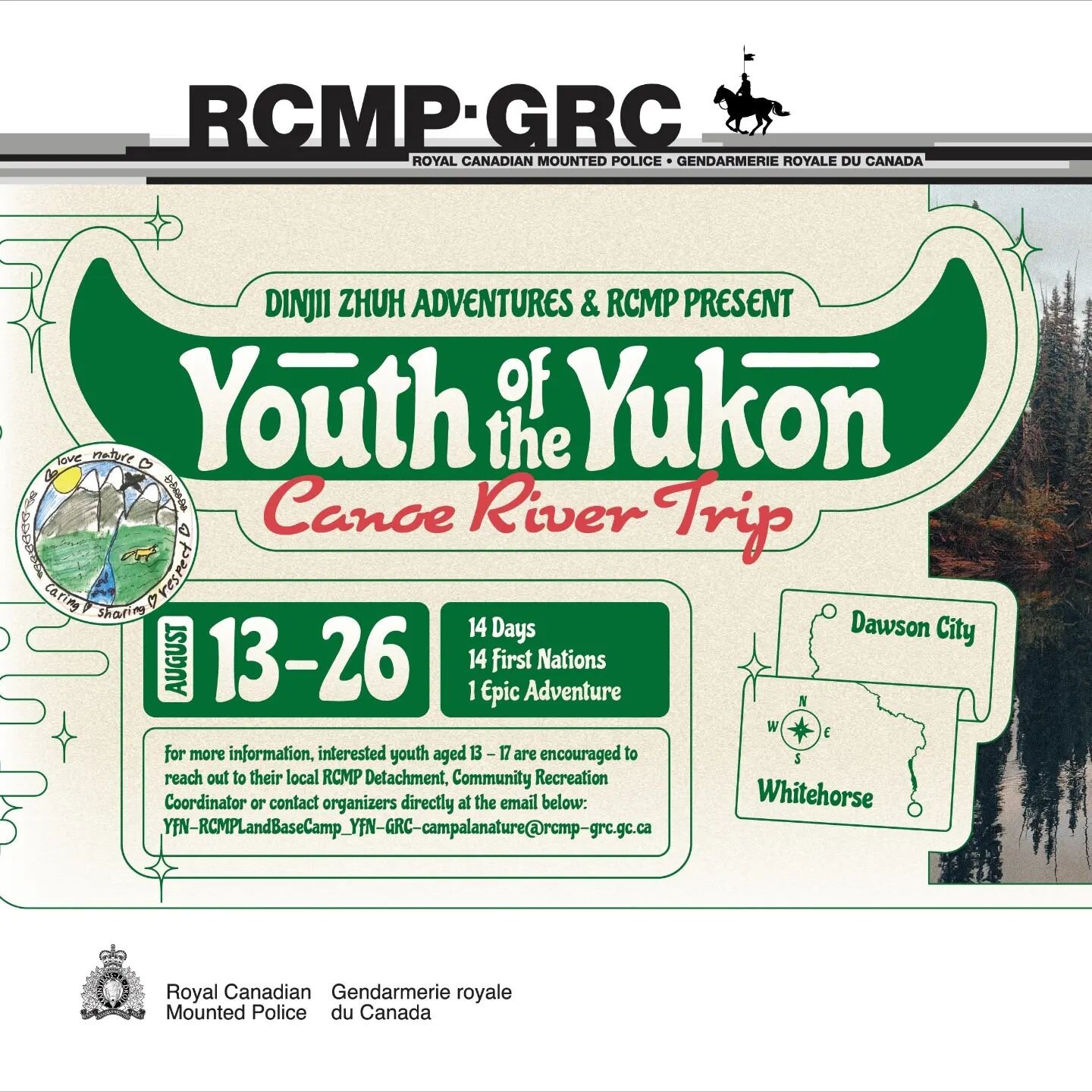 It's all happening, 

Please keep our team and youth in your prayers as we make our way down the Yukon River from Whitehorse to Dawson City!!! 

Also, make sure you follow our journey and say hi, as we past through your community heyyy!!!