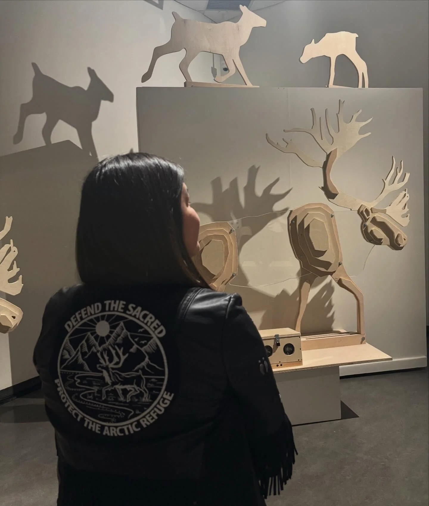 I always wanted to do art that&rsquo;s deadly, meaningful, impactful&hellip;. that also helps our people, land, waters, Vadzaih and all our generations - A Caribou/Vadzaih Art Project!!! Check it out if you&rsquo;re in Whitehorse, it&rsquo;s at the A