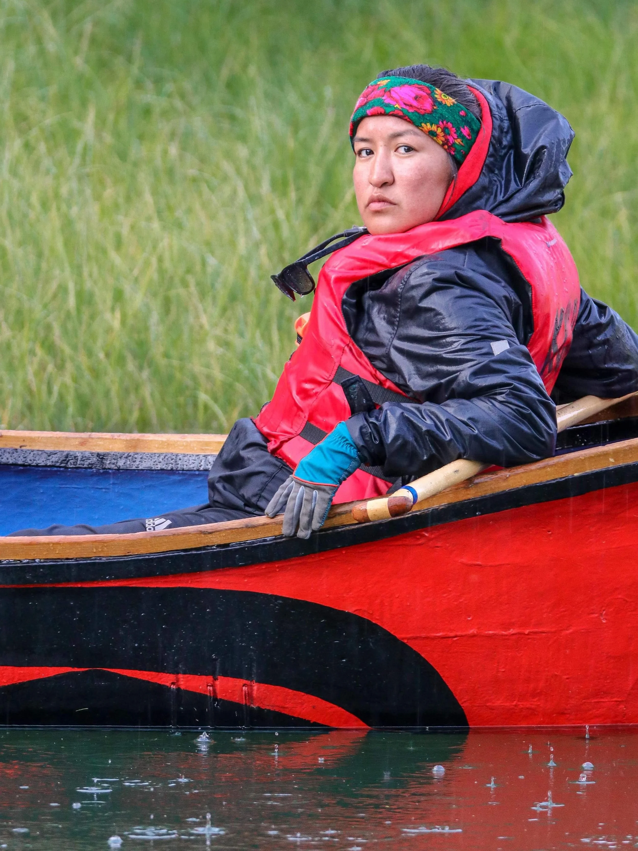 Lil Bobbi Rose long time ago on the Yukon River