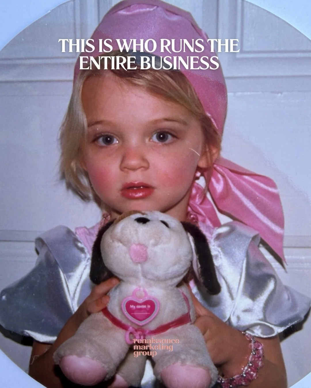 This is who you trust with your brand 😉 

#RenaissanceMarketingGroup