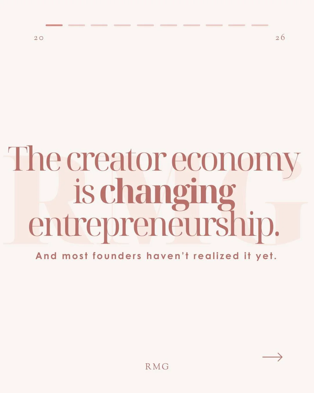 There&rsquo;s a major shift happening in how businesses grow.

Founders are no longer separate from the marketing, they are the marketing. Not through ads, but through visibility, perspective, and trust built over time.

Because today, attention isn&