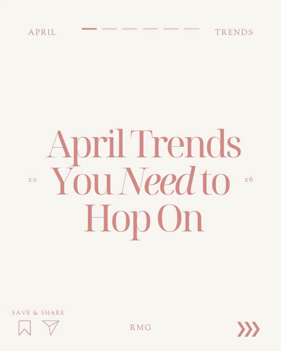 Big fan of content that actually performs ✨

Save, share and follow us for your monthly scoop on what&rsquo;s working online! 💻

#RenaissanceMarketingGroup #AprilSocialTrends