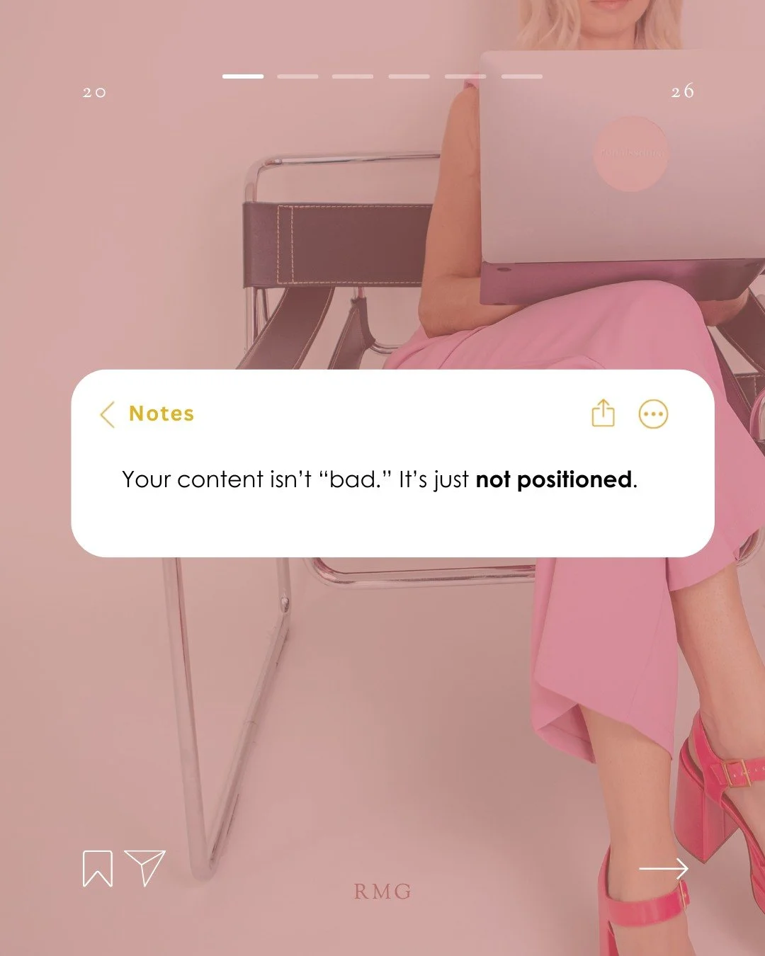 You can always tell when a brand knows exactly who they are.

The content feels consistent.
The messaging clicks.
The visuals make sense. 
Everything works together instead of feeling random.

That&rsquo;s the difference between &ldquo;just posting&r