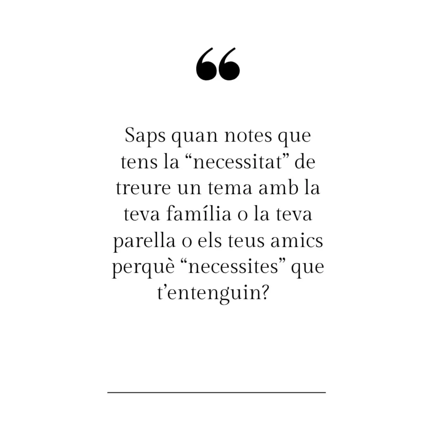 Avui et comparteixo una altra cosa que em passa o que m'ha passat i que he vist i que poso en pr&agrave;ctica. 

Et passa semblant?
Com ho vius?

#cnv
#cnvgirona 
#creixementpersonal 
#autoconeixement