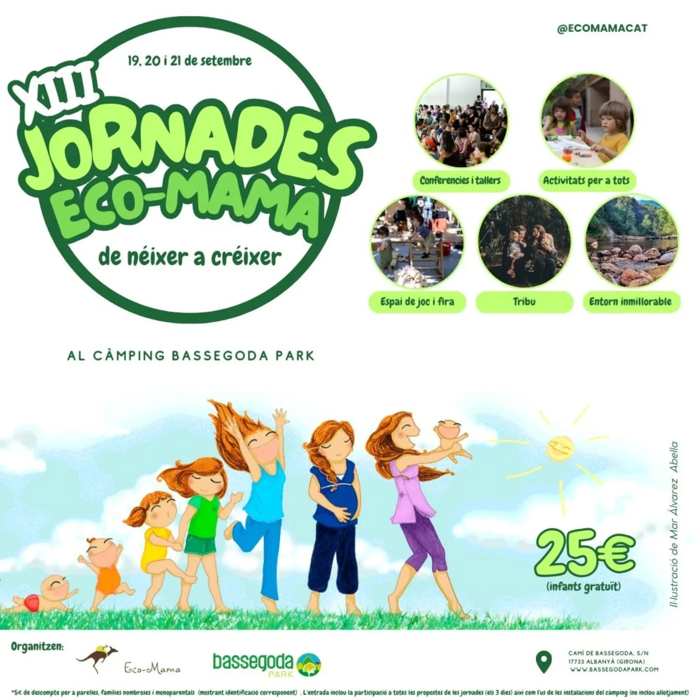 Si tens ganes de natura, de con&eacute;ixer fam&iacute;lies com tu que tenen ganes de xerrar i compartir una mirada semblant sobre la crian&ccedil;a, si tens ganes d'aprendre i tornar inspirada amb m&eacute;s recursos i estrat&egrave;gies, vine a les