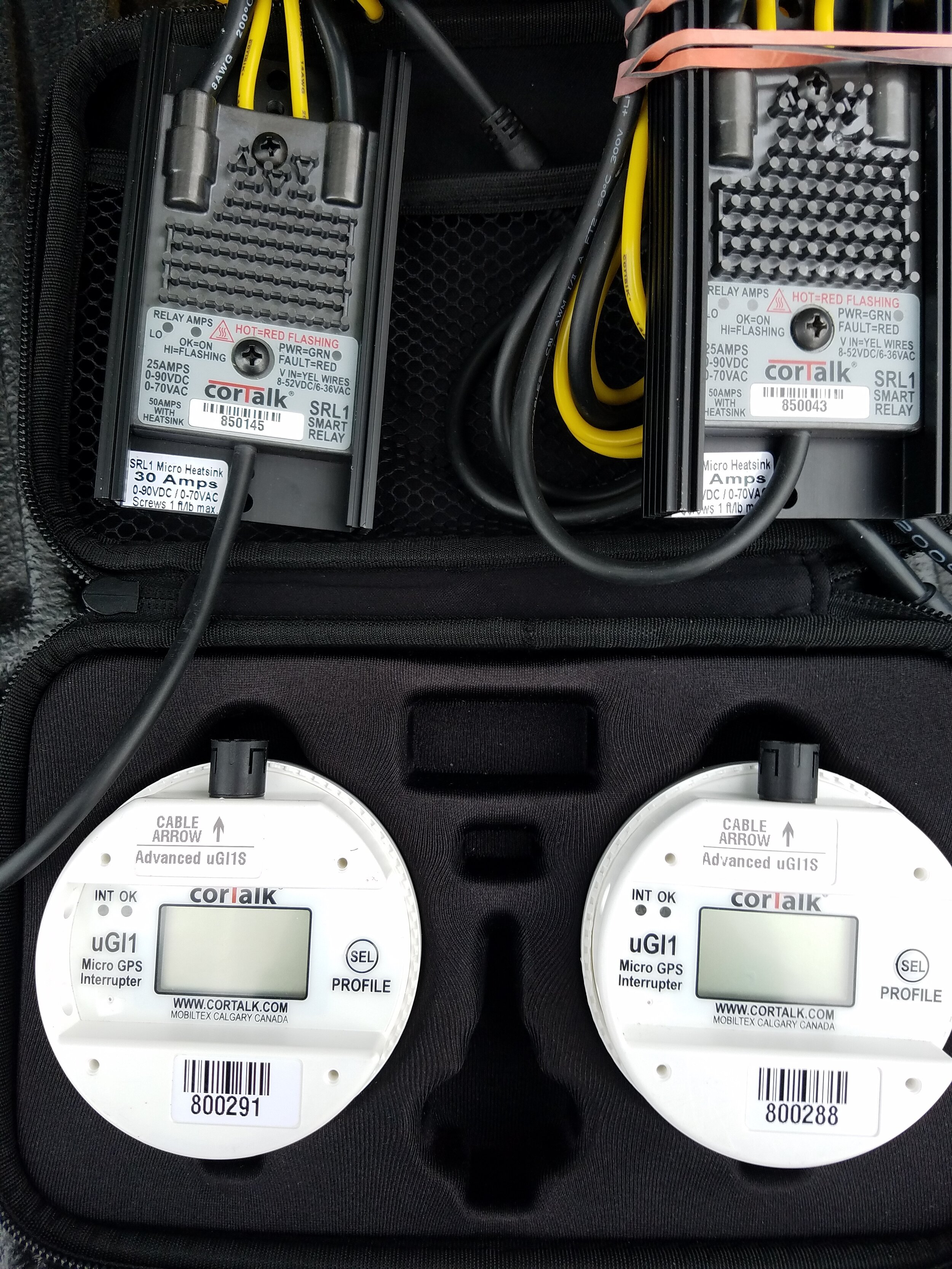 UGI1 Micro GPS Interrupters with Smart Relays