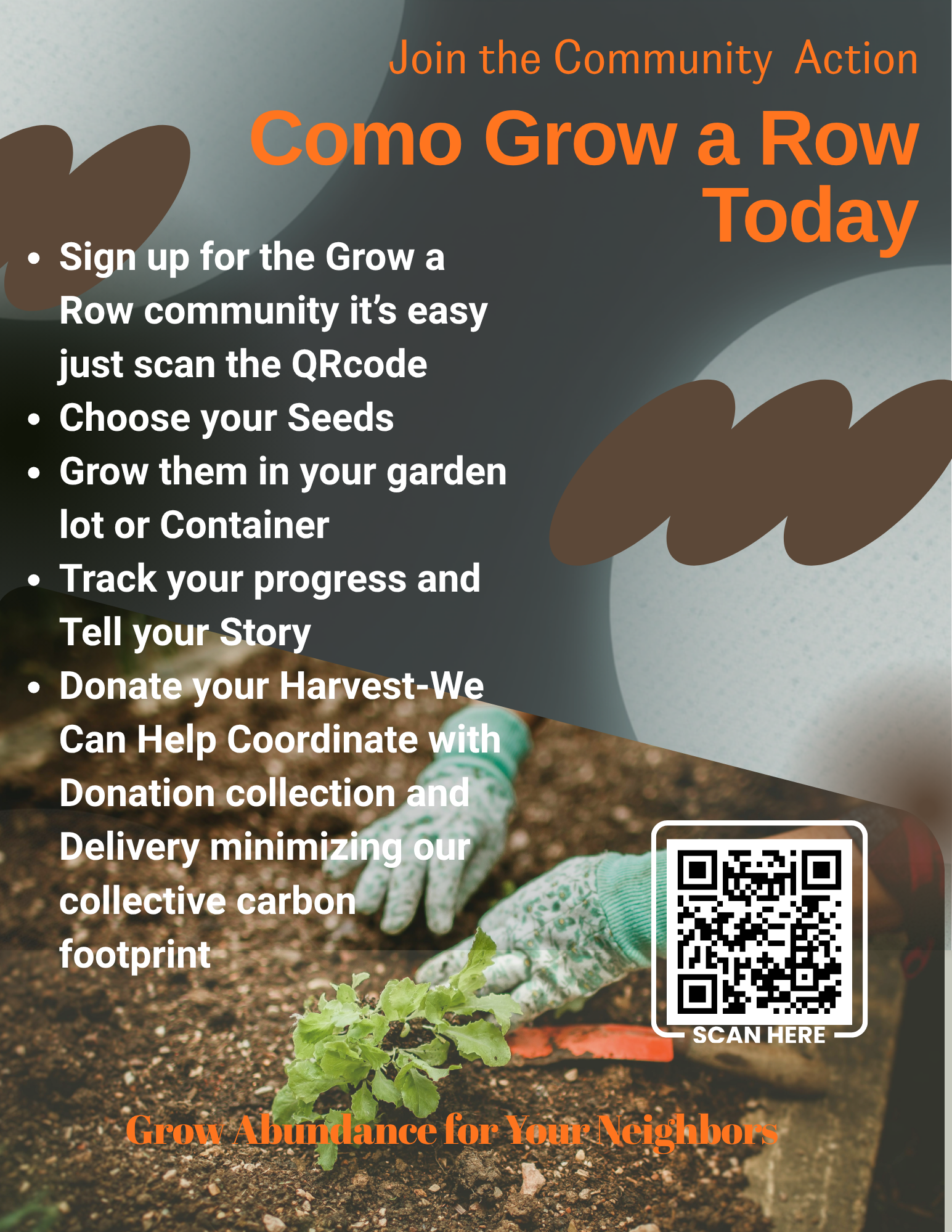 Grow a Row, Share the Harvest: Join the Como Grow a Row Campaign