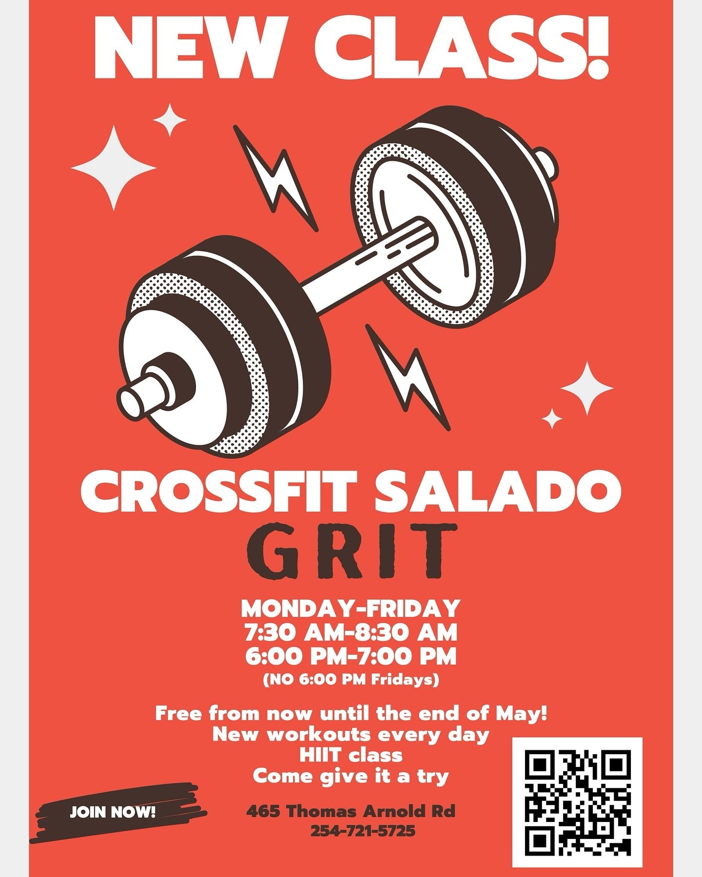 We are excited to announce our new class- Grit! Featuring a new HIIT workout every day💪 With Grit, we will work on strength and conditioning, accessory work and stamina. Ignite your fitness journey and transform your mind and body with this fun grou