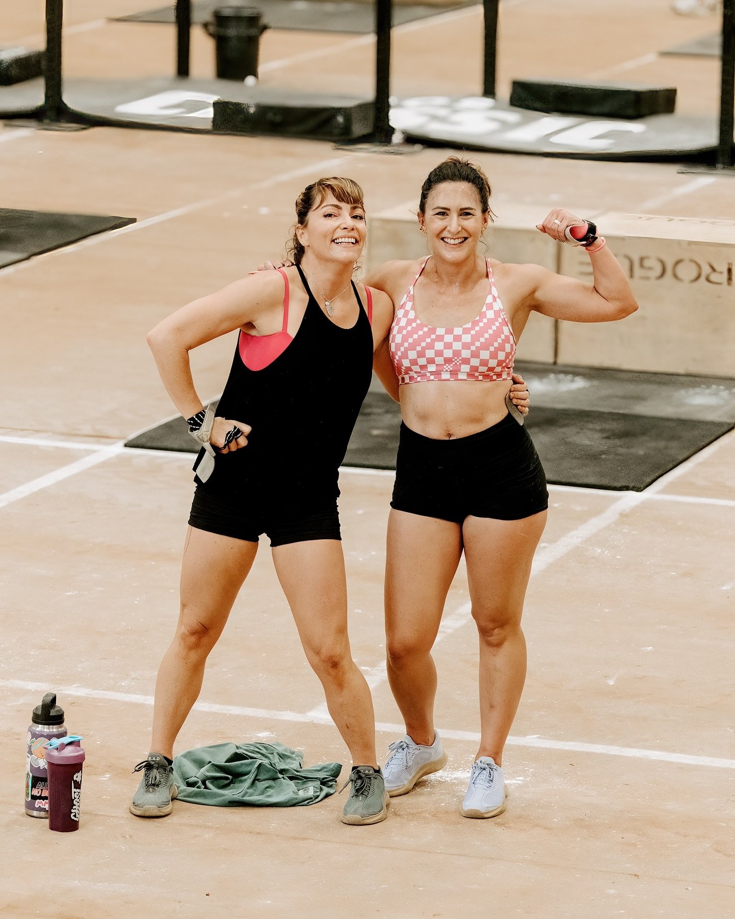 Team &ldquo;So Fetch&rdquo;. Dusti and Liz made fetch happen and did the dang thing!! 💪⁣
⁣
#crossfit #workout #sofetch #fetch #crossfitgirls #girlswhocrossfit #crossfitsalado #womenwhocrossfit