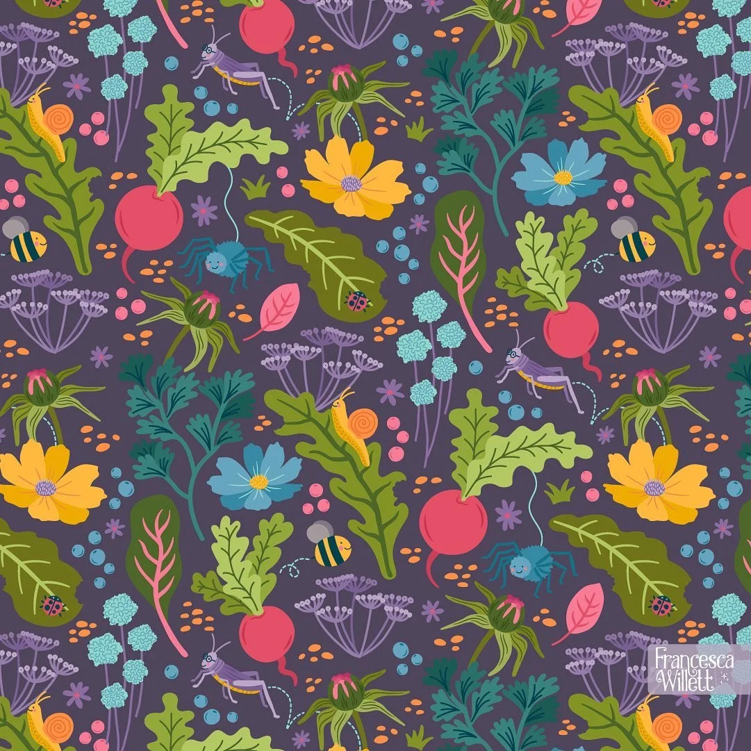 🐞🐌🕷️🦗🐝🌼

It&rsquo;s been a while since I created a new pattern and I&rsquo;m going back to basics.. sometimes you realise that what you actually enjoy creating is the stuff that you were doing in the first place &hellip; when you were not over 