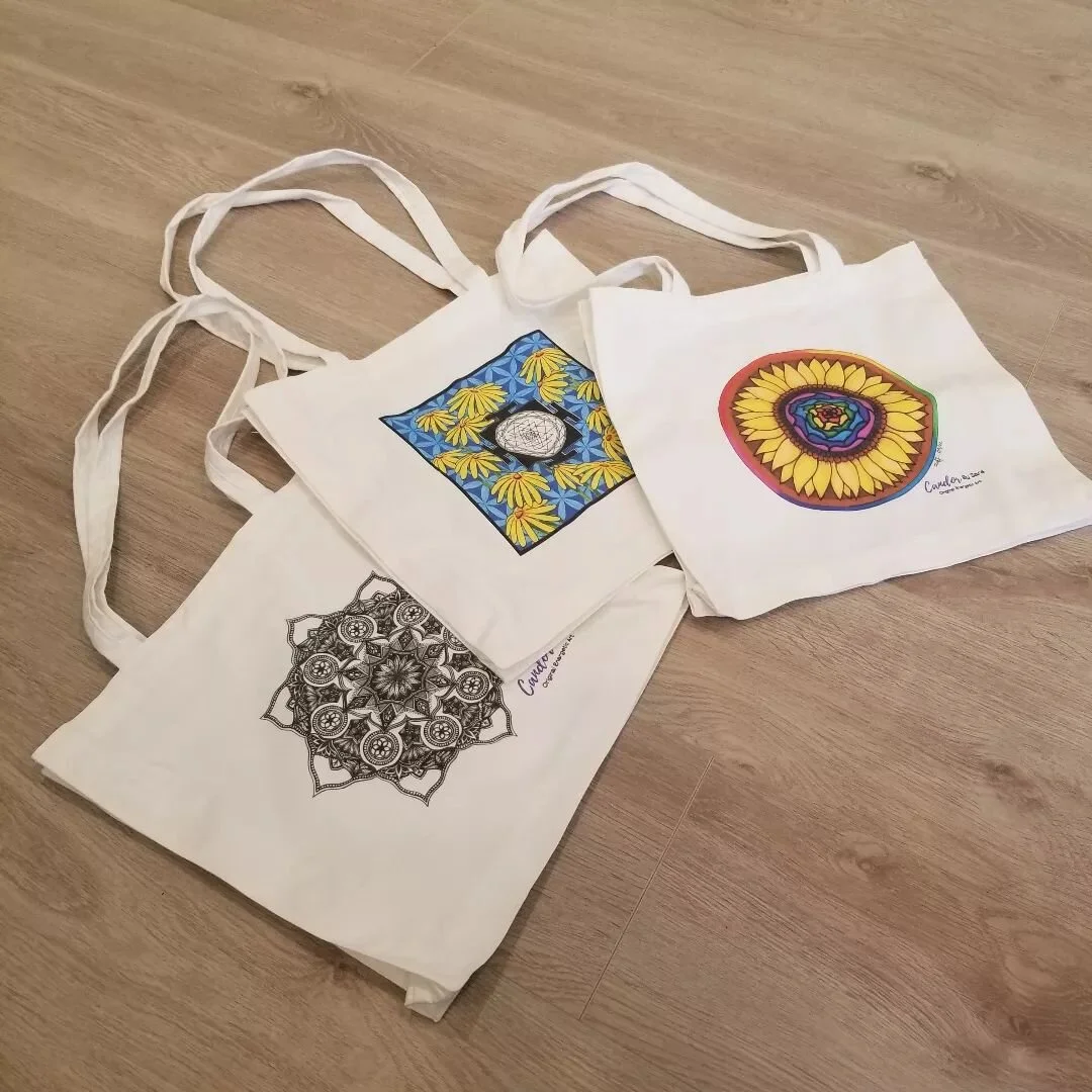Happy Wednesday all! 🌻
I'm happy to announce that I did a thing!😆
I have received requests and suggestions from folks to offer some of my art as "wearables" (as I call them) . That sounded like a FUN thing to do and I just received my s