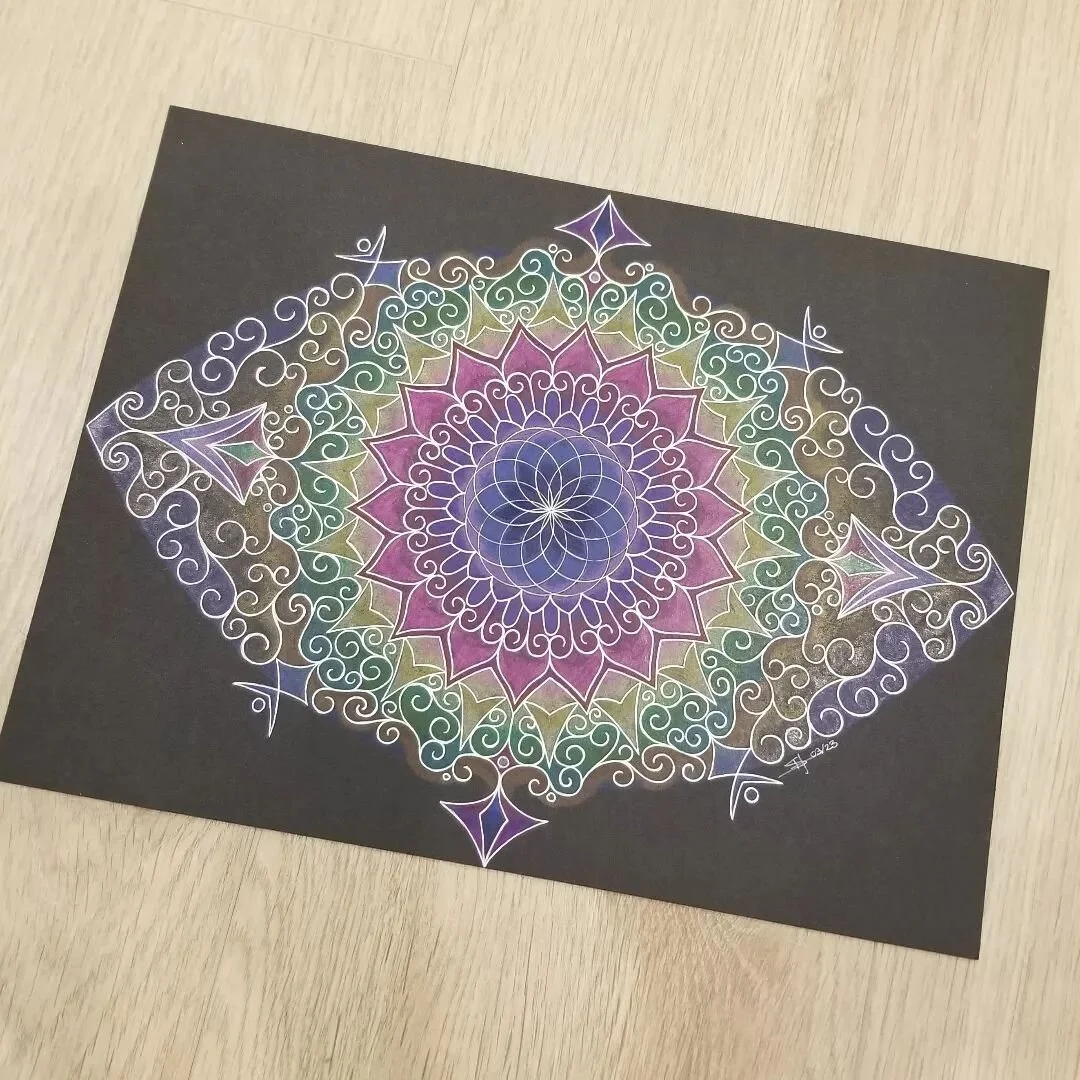Happy Wednesday!
Here is one of my newest creations.
Beauty is in the eye of the beholder! Cliche, but I feel it just had to be said. Lol
What are the infinite possibilities for today?
Have a MAGICAL one! 💫
9x12 inch
Black multi-media bristol