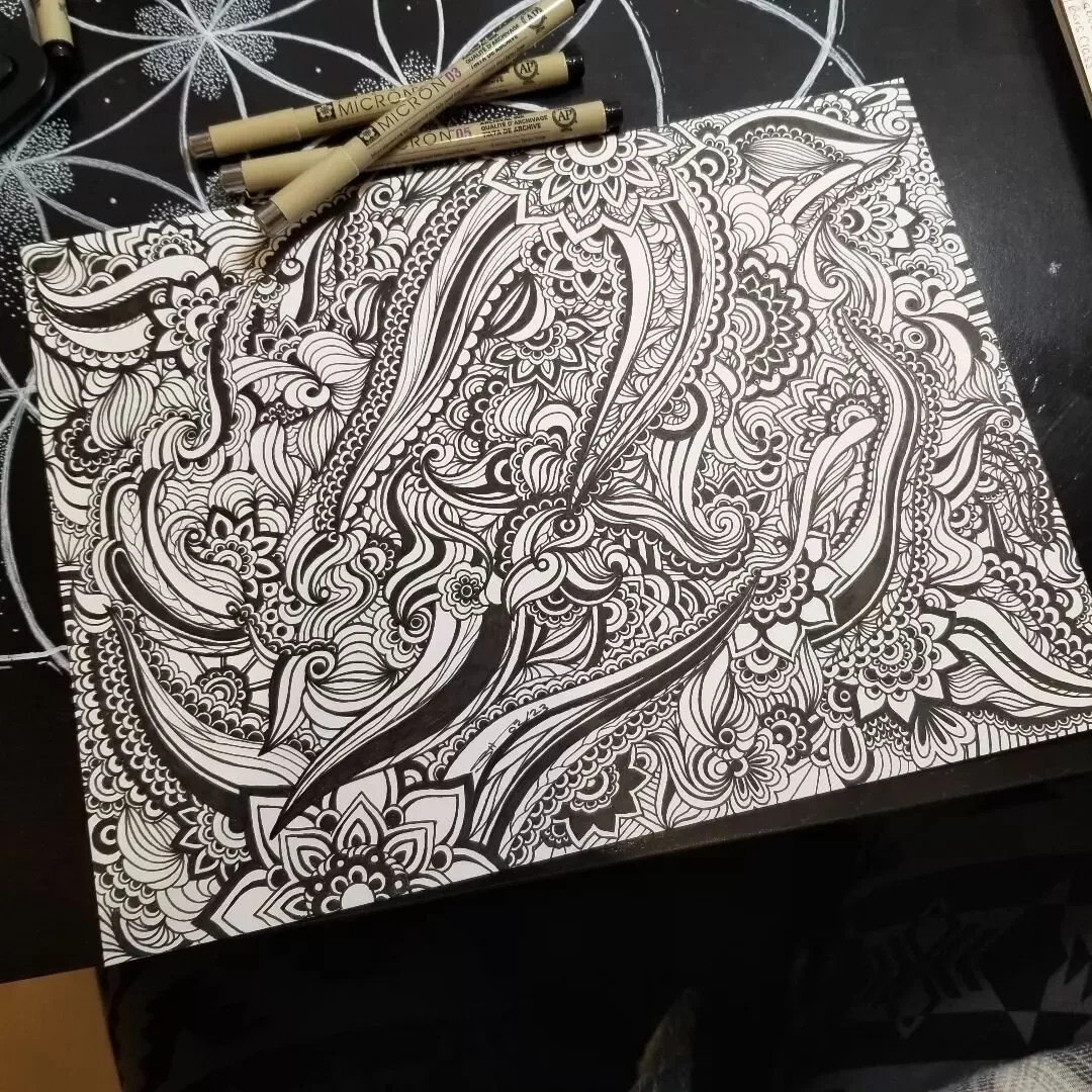 There is beauty in allowing the chaos and chatter to spill out of one's soul and on to a page. The perspective shifts when all the confusion is laid out in front of you and you can take a bird's eye view. And realize it's not chaos, it's creation...&