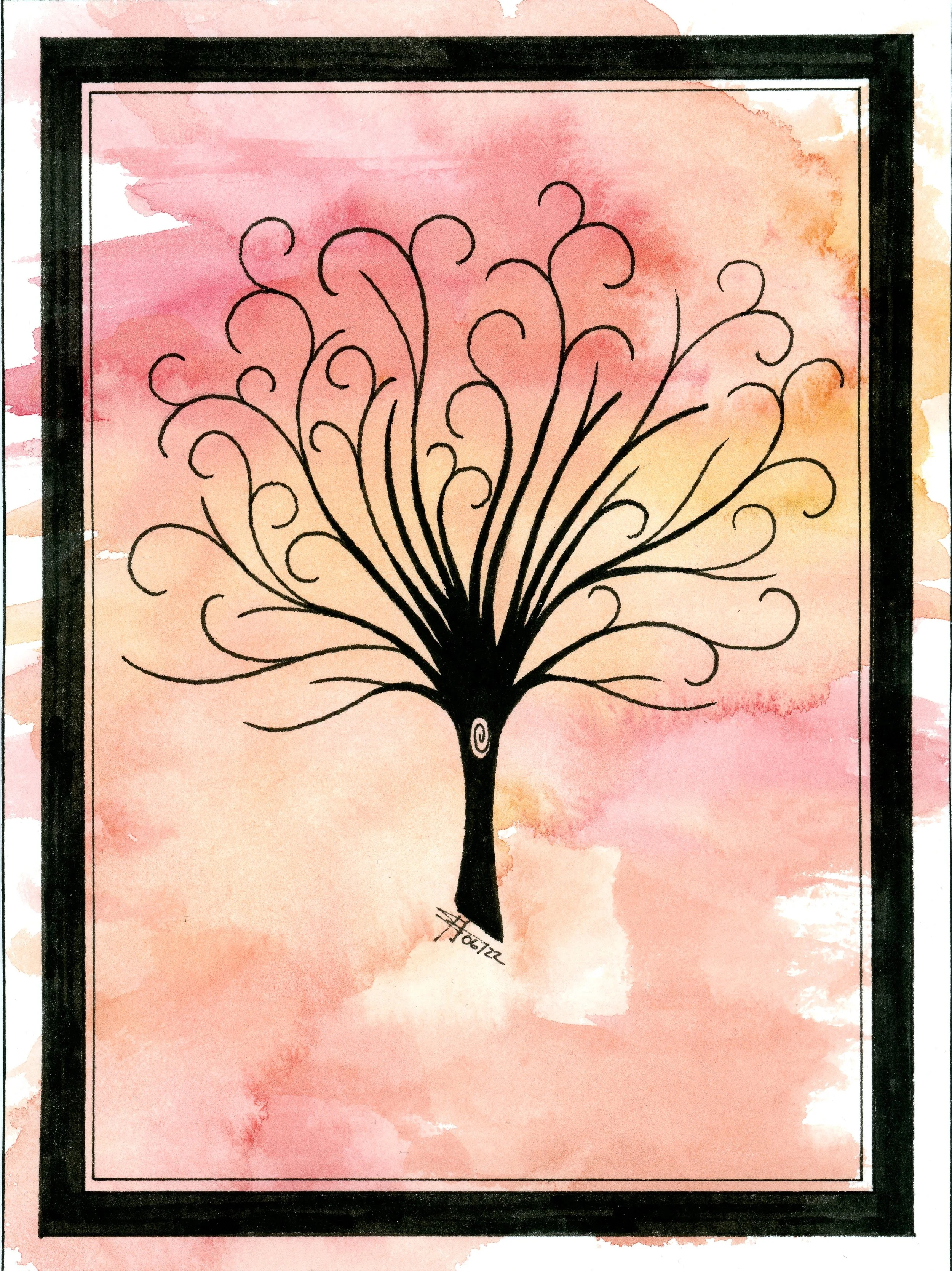 Tree1
Watercolour Paper, Pen&Ink, Watercolour |
8x6in | $66