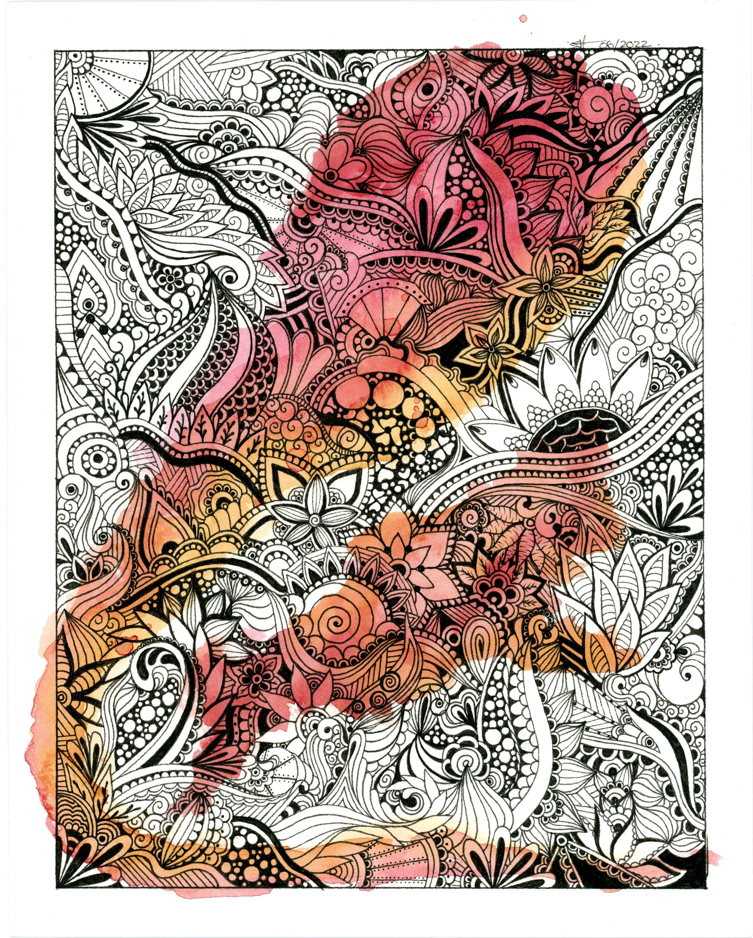 Watercolour Doodle1
Watercolour Paper, Pen&Ink, Watercolour | 
10x8in | $90