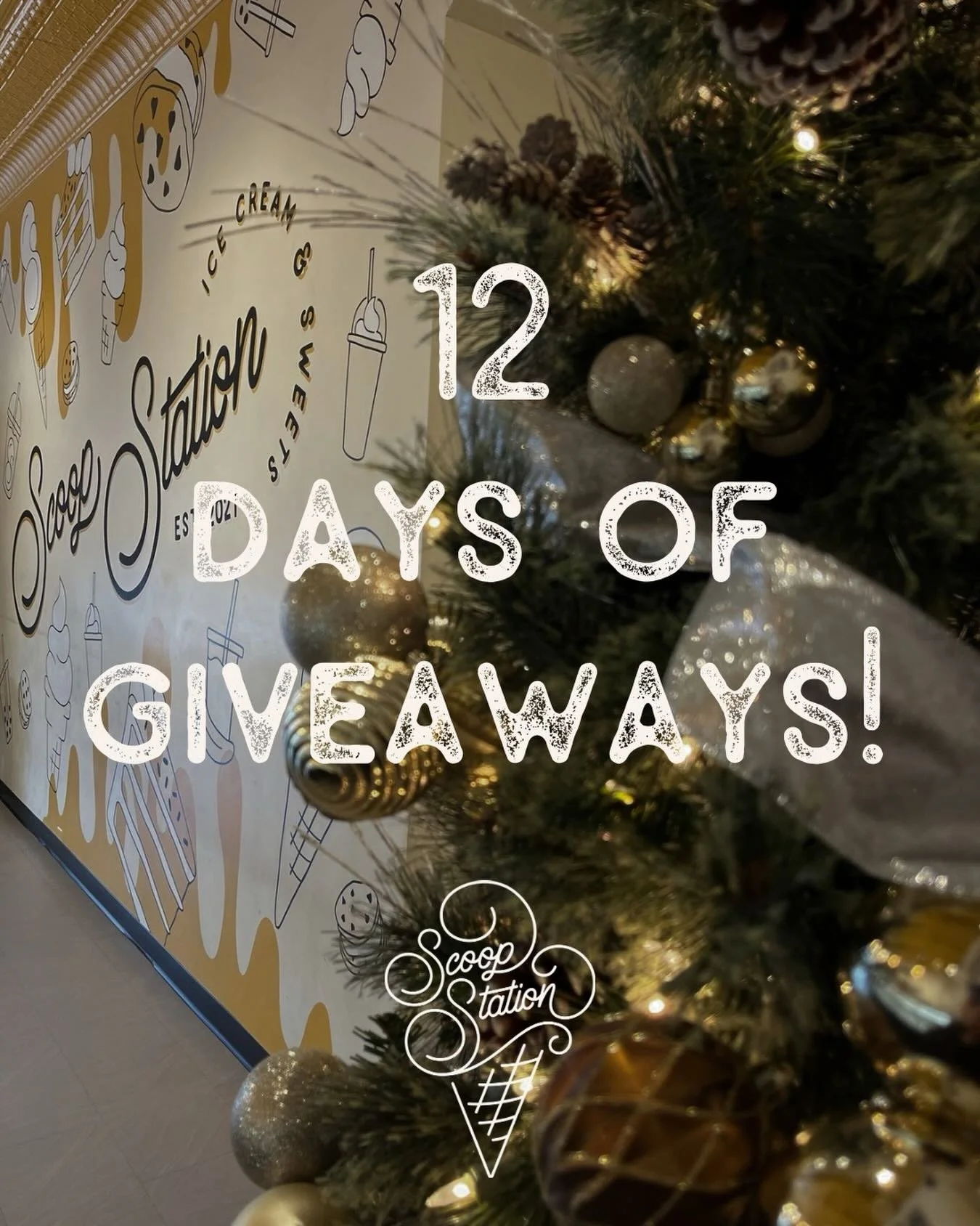🎄12 DAYS OF GIVEAWAYS🎄
Yes, it&rsquo;s almost time for our second annual 12 DAYS OF GIVEAWAYS! Each day we&rsquo;ll be giving away delicious sweets to one lucky winner. It&rsquo;s just our little way of saying thank you for your support throughout 