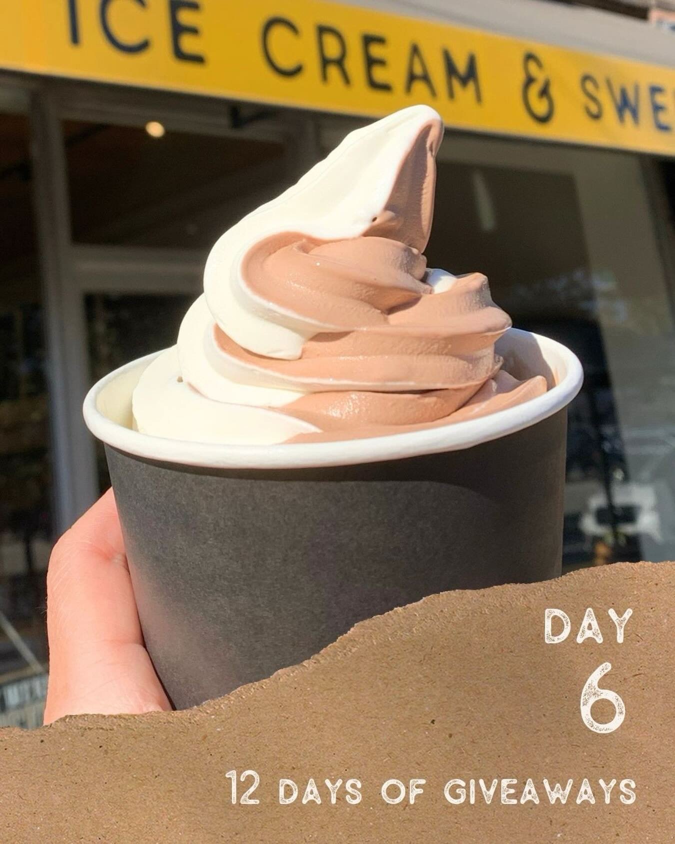 🎄12 DAYS OF GIVEAWAYS: DAY 6🎄
⠀⠀⠀⠀⠀⠀⠀⠀⠀ 
For Day 6 (Dec 15), someone&rsquo;s gonna get four free cups of ice cream! Yup, four! Would you share? Or keep it all to yourself?? 
⠀⠀⠀⠀⠀⠀⠀⠀⠀ 
To enter,
❤️ Follow us @scoopstationnj
💚 Like this post
❤️ Sha