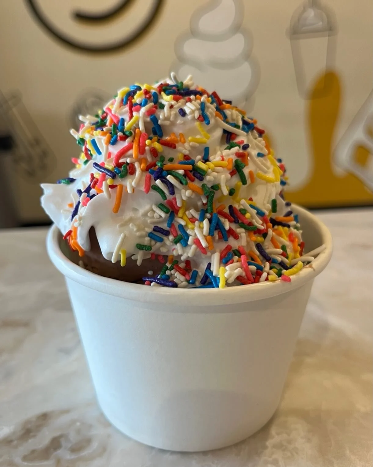 Always say yes to sprinkles 🌈 
⠀⠀⠀⠀⠀⠀⠀⠀⠀⠀⠀⠀⠀⠀⠀⠀⠀⠀ 
⠀⠀⠀⠀⠀⠀⠀⠀⠀⠀⠀⠀⠀⠀⠀⠀⠀⠀
⠀⠀⠀⠀⠀⠀⠀⠀⠀⠀⠀⠀⠀⠀⠀⠀⠀⠀
⠀⠀⠀⠀⠀⠀⠀⠀⠀⠀⠀⠀⠀⠀⠀⠀⠀⠀

Come on by!
❄️Sun: Noon-9pm
❄️Mon: Closed
❄️Tues-Thur: 1pm-9pm
❄️Fri: 1pm-10pm
❄️Sat: Noon-10pm
Or get it delivered with DoorDash!
⠀⠀⠀⠀⠀⠀⠀⠀⠀