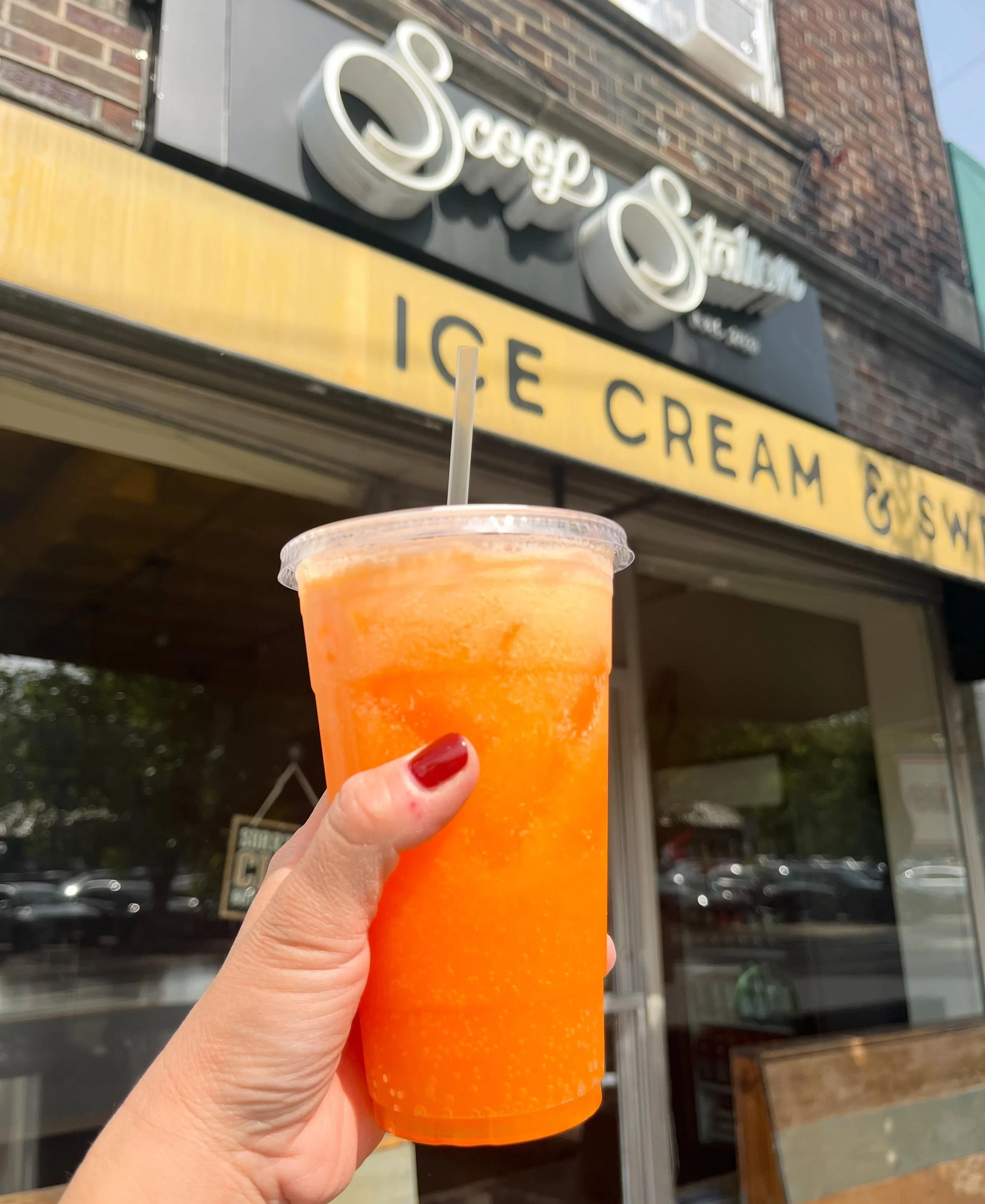 It&rsquo;s the perfect day for a DIRTY SODA!🥤 
Try our Orange Dreamsicle! 🍊 Tastes just like that classic popsicle we are know and love!🧡
⠀⠀⠀⠀⠀⠀⠀⠀⠀⠀⠀⠀⠀⠀⠀⠀⠀⠀
⠀⠀⠀⠀⠀⠀⠀⠀⠀⠀⠀⠀⠀⠀⠀⠀⠀⠀
Come on by!
🌷Sun: Noon-9pm
🌷Mon-Thur: 1pm-9pm
🌷Fri: 1pm-10pm
🌷Sat: 