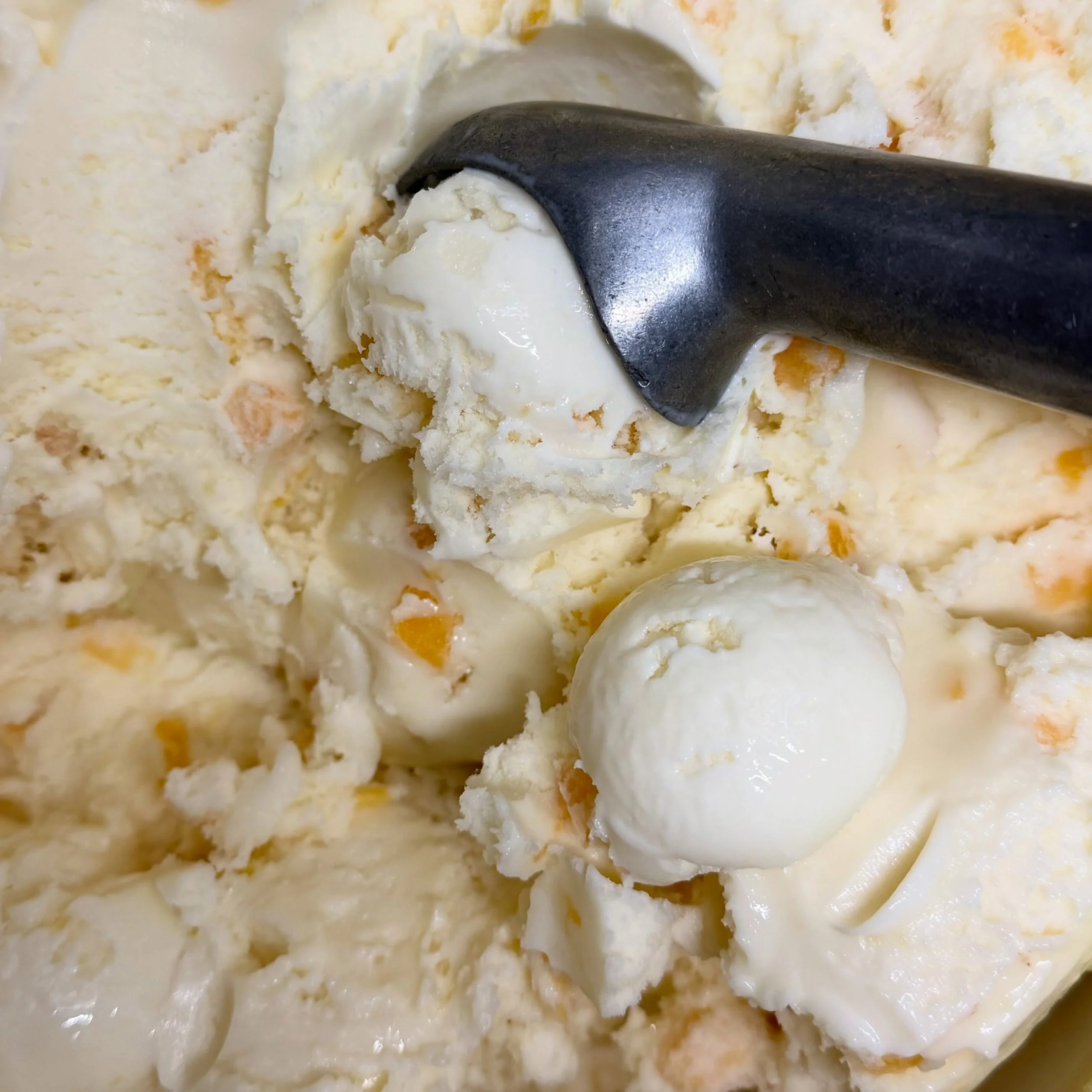 SOUTHERN PEACH IS BACK! 🙌
⠀⠀⠀⠀⠀⠀⠀⠀⠀⠀⠀⠀⠀⠀⠀⠀⠀⠀ 
Sweet, juicy diced peaches submerged in rich, creamy peach ice cream&hellip; 🍑🍦
⠀⠀⠀⠀⠀⠀⠀⠀⠀⠀⠀⠀⠀⠀⠀⠀⠀⠀ 
One bite and you&rsquo;ll be obsessed. 😍
⠀⠀⠀⠀⠀⠀⠀⠀⠀⠀⠀⠀⠀⠀⠀⠀⠀⠀
Come on by!
 🍁Sunday-Thursday: Noon-9pm