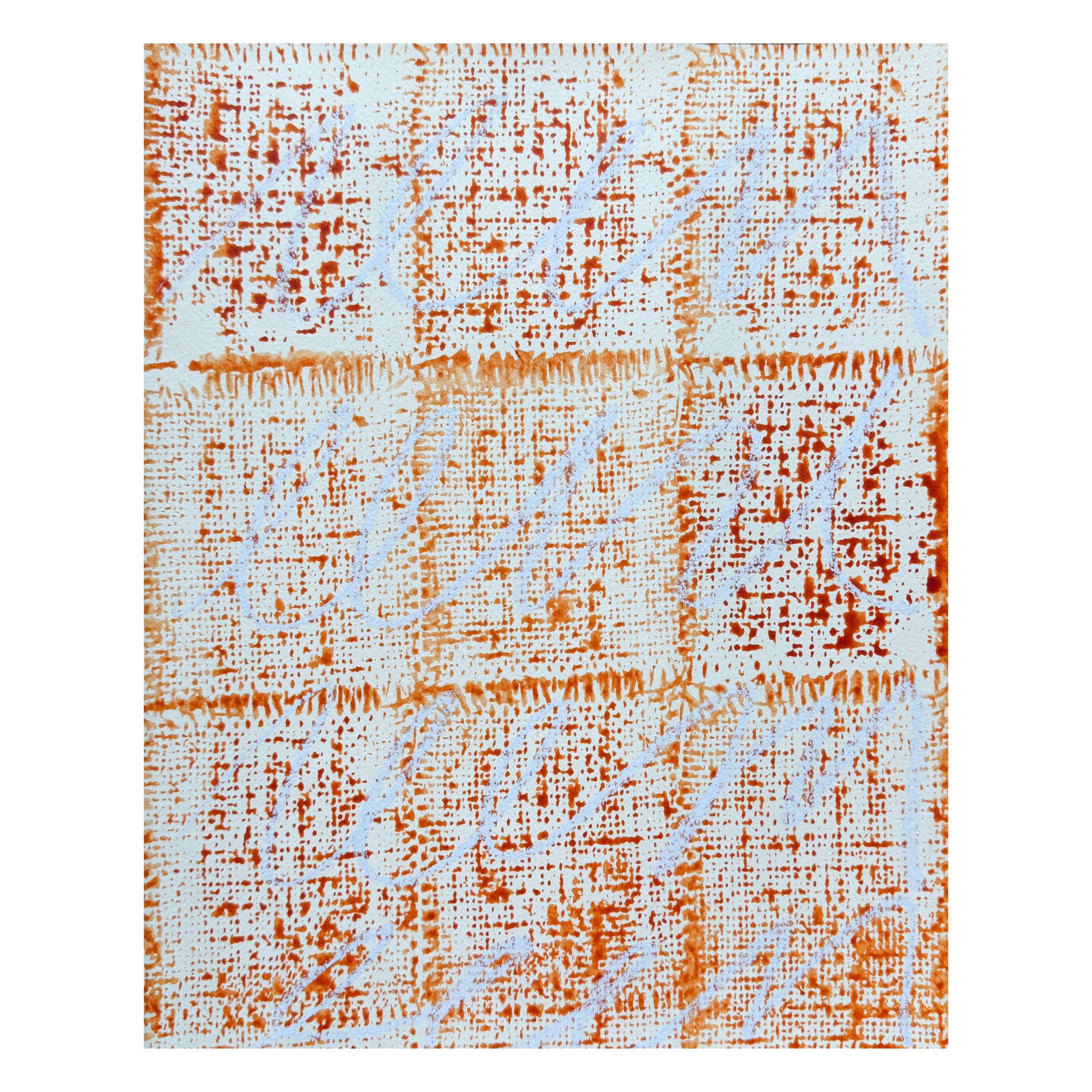 Rust & Lilac Study