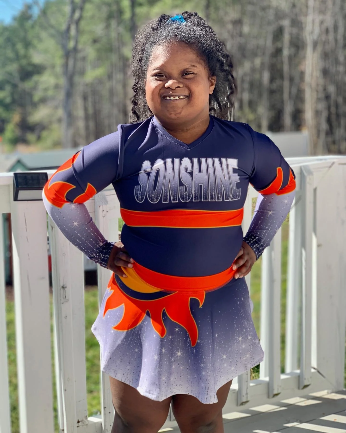 So honored to have worked with the beautiful athletes of Sonshine Shooting Stars to create their dream uniform 😍☀️