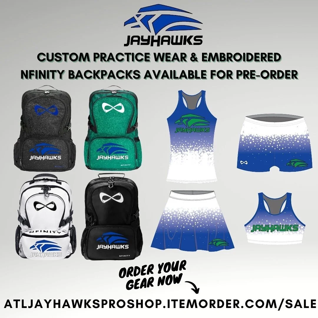 Hey @atlantajayhawks ! Only a few more days left to order!💙💚🤍