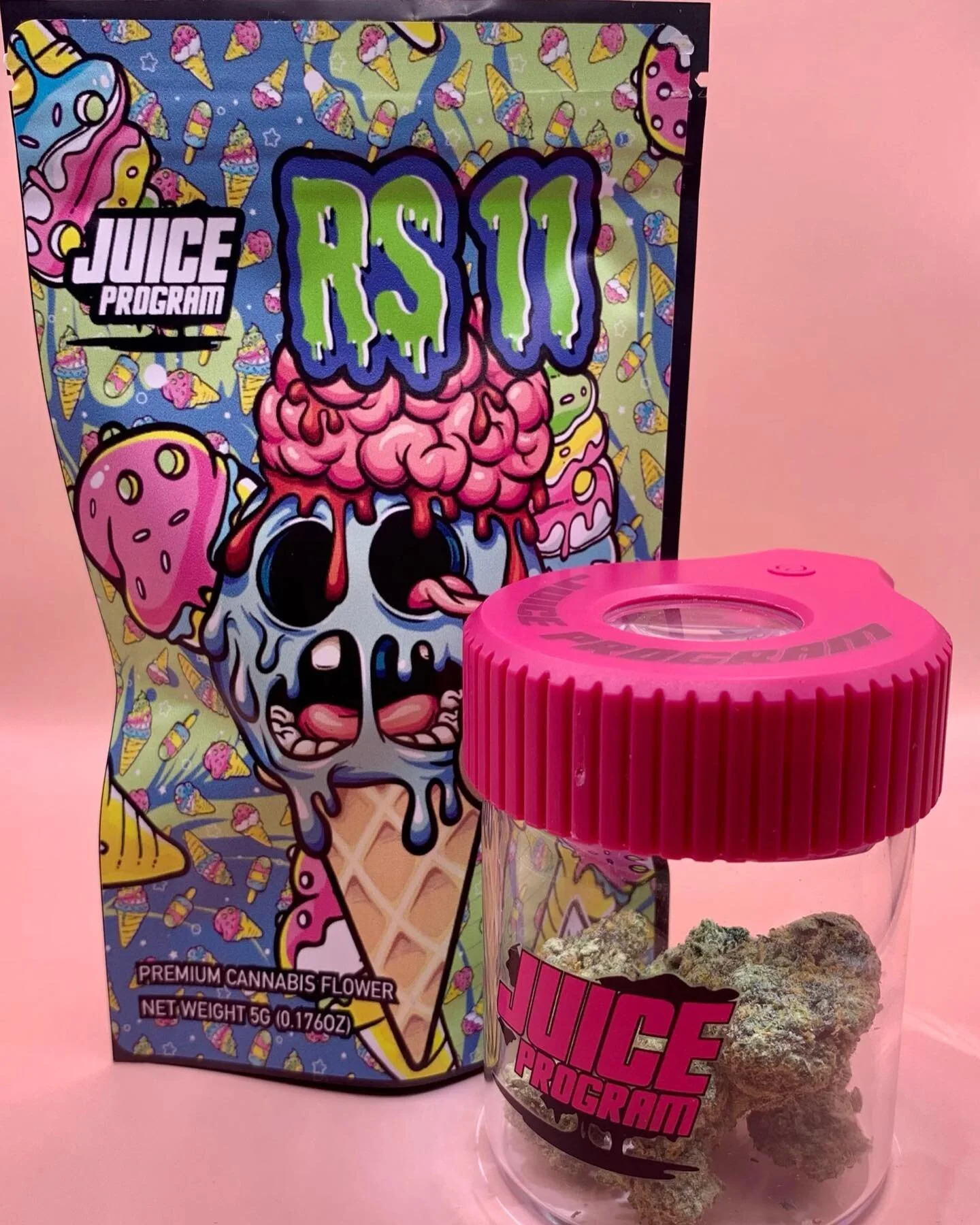 Rainbow Sherbert 11 😤 This batch right here will have you floating all the way to that pot of gold 😶&zwj;🌫️😂

#JuiceProgram
#WeGotTheJuice