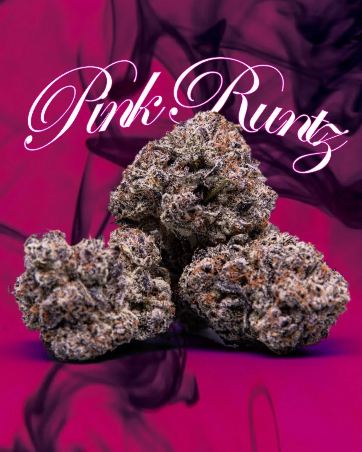Pink Runtz!  A delicious hybrid cross between Zkittlez and Gelato.  Providing sweet and fruity flavors with an uplifting effect.  What more could you ask for! 

#juiceprogram #wegotthejuice #jp #pinkruntz #losganjales #losangeles #wegotthatjuice