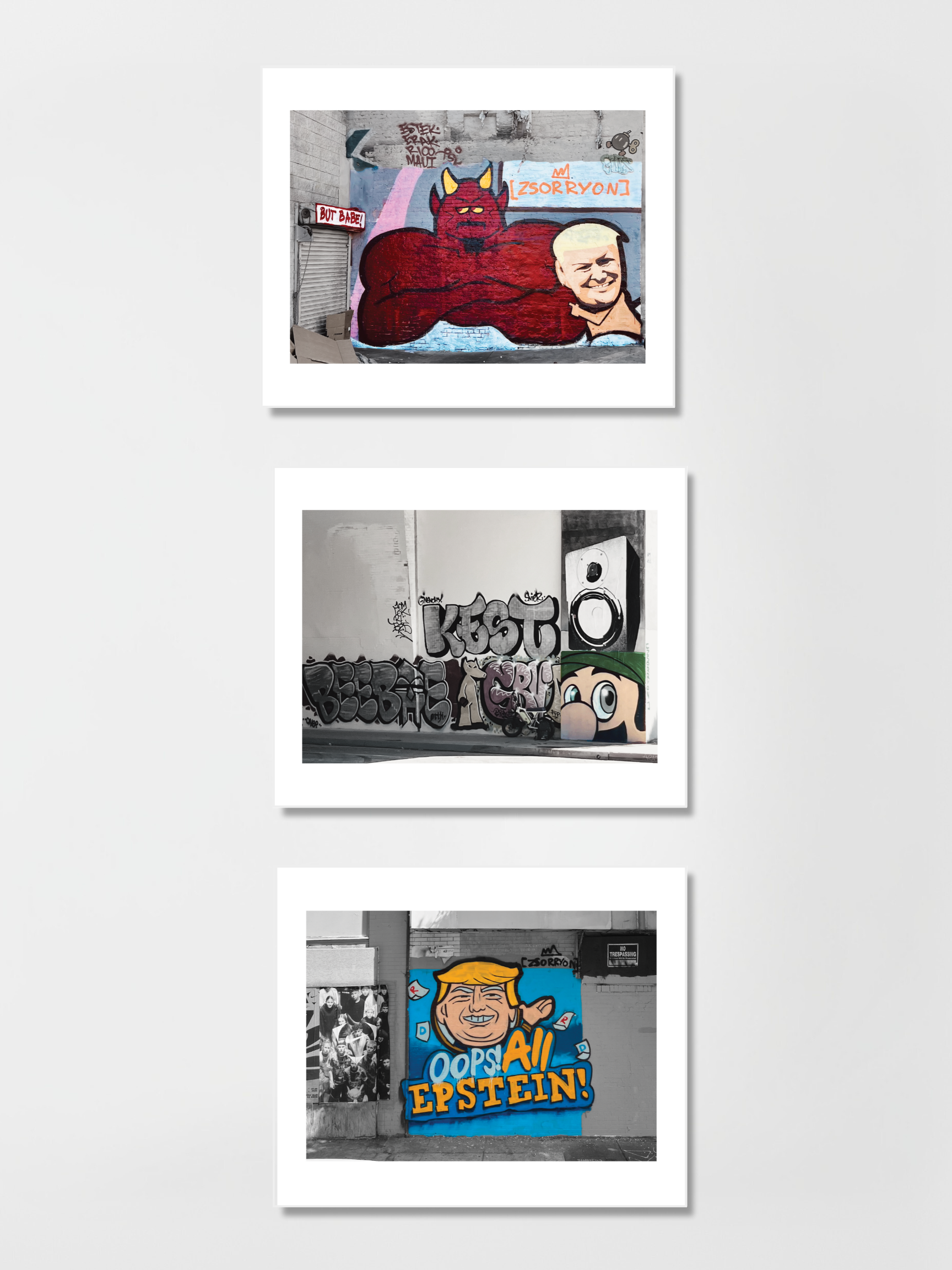 Zsorryon Print Trio Southpark.png