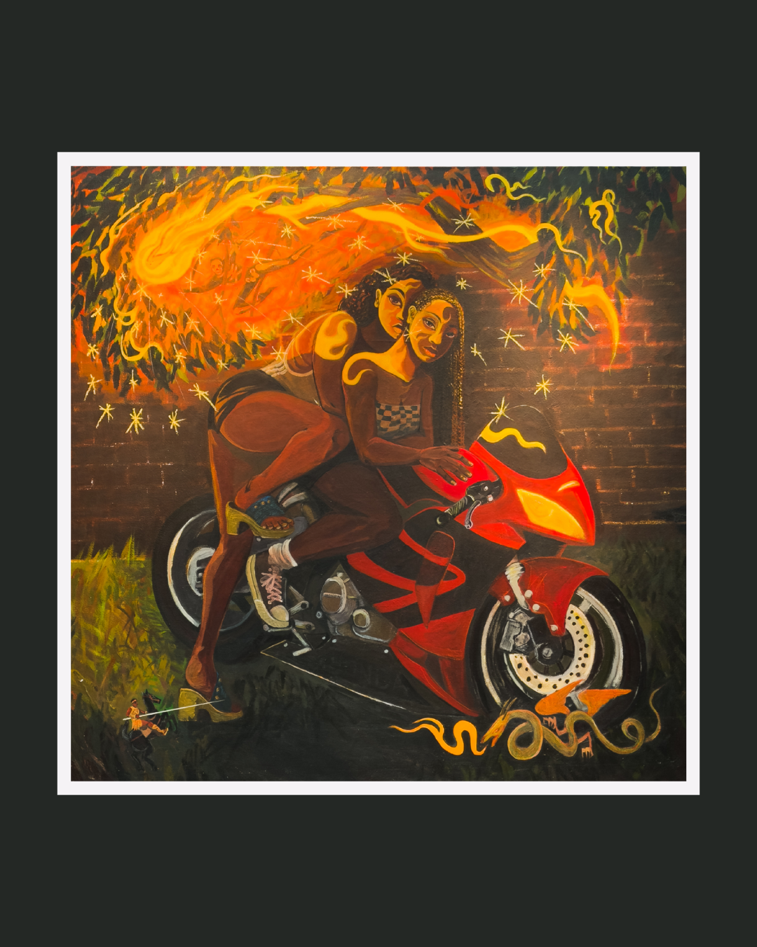 'Edge of Carinval and World on Fire' • Limited Edition Print