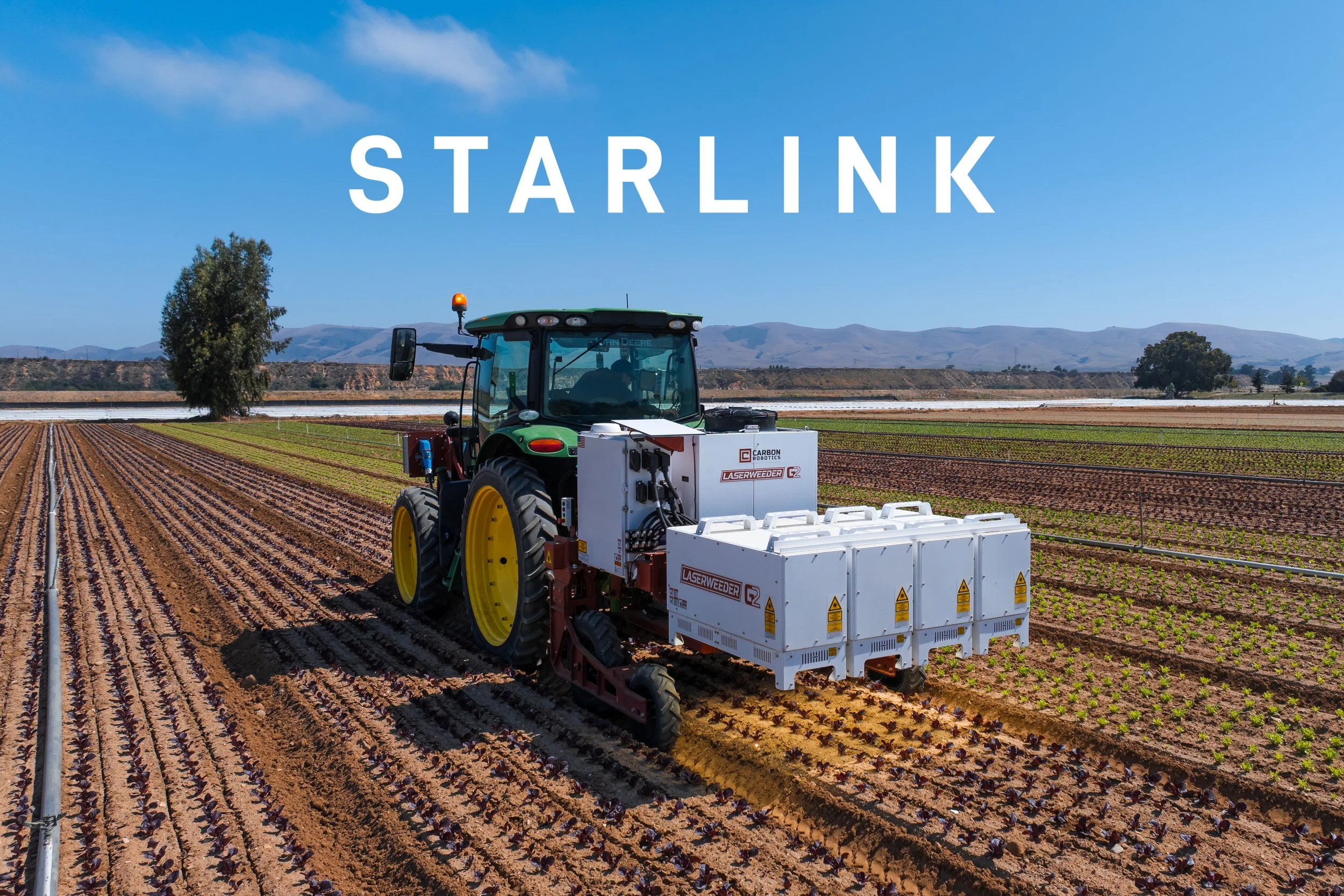 Starlink and Carbon Robotics