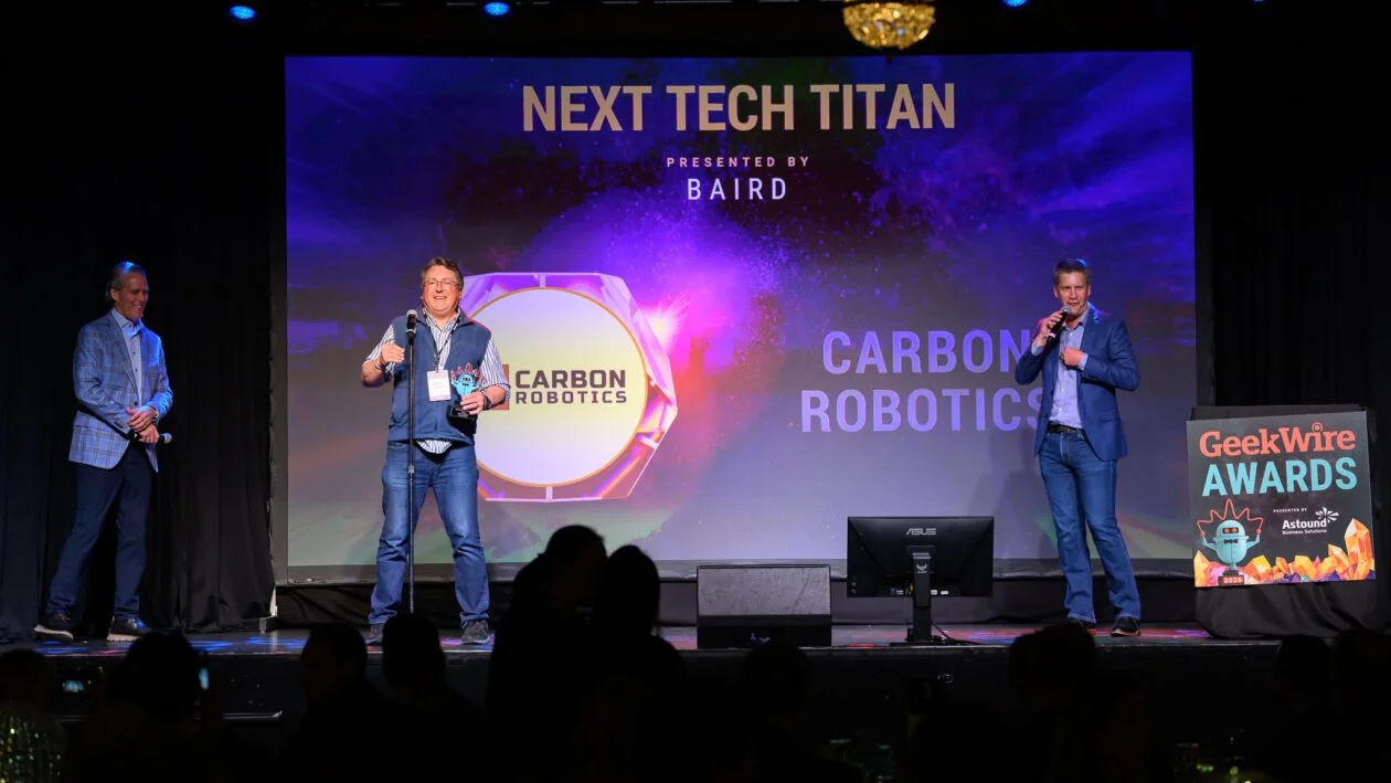 Carbon Robotics Tech Titan GeekWire Awards 2026