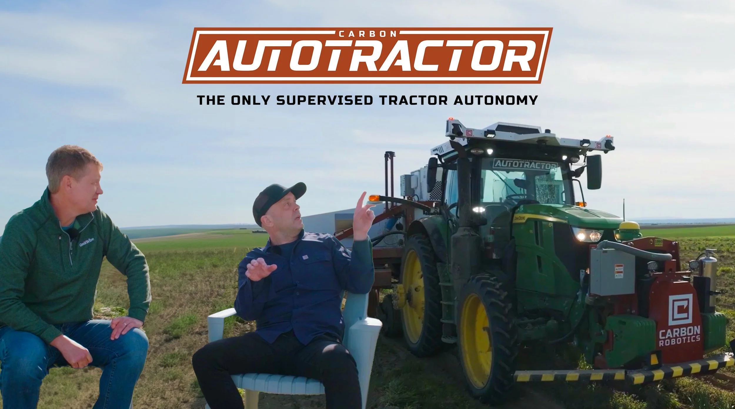 Carbon AutoTractor: Autonomía del tractor con supervisión remota en tiempo real