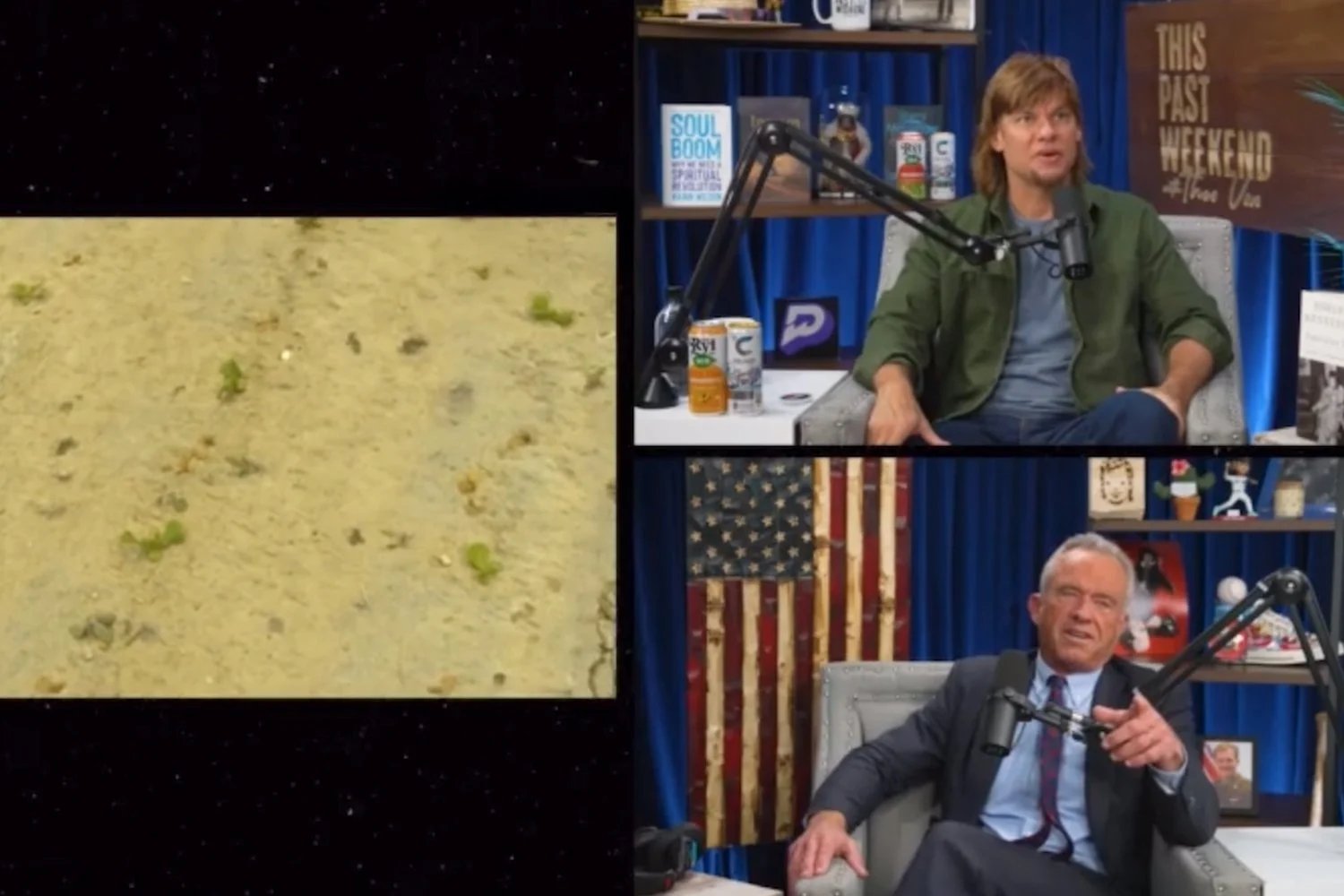 Theo Von and Secretary Kennedy on LaserWeeder
