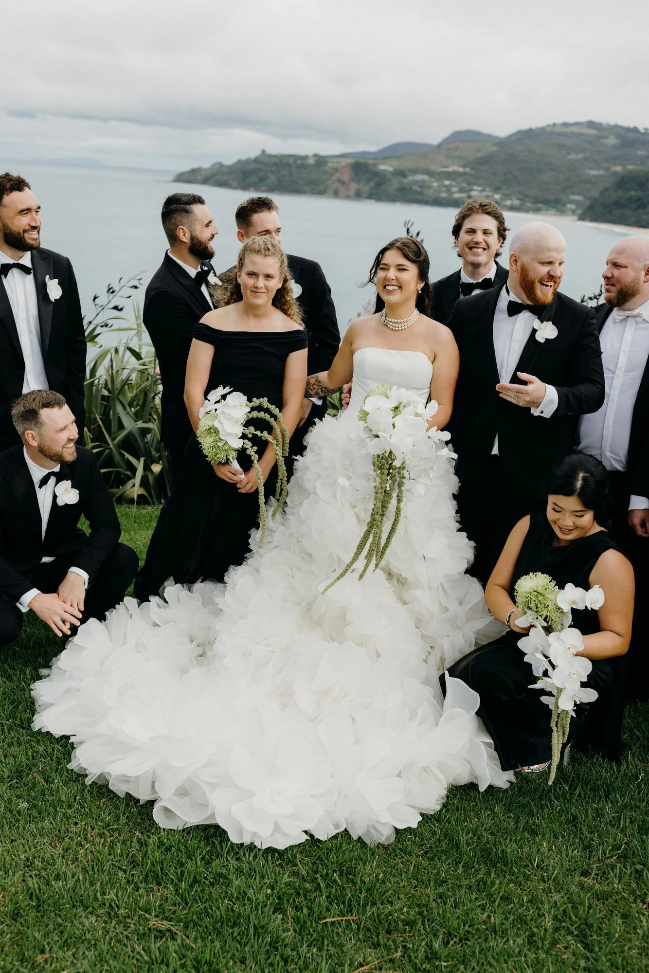 Orua Beach House Wedding Party