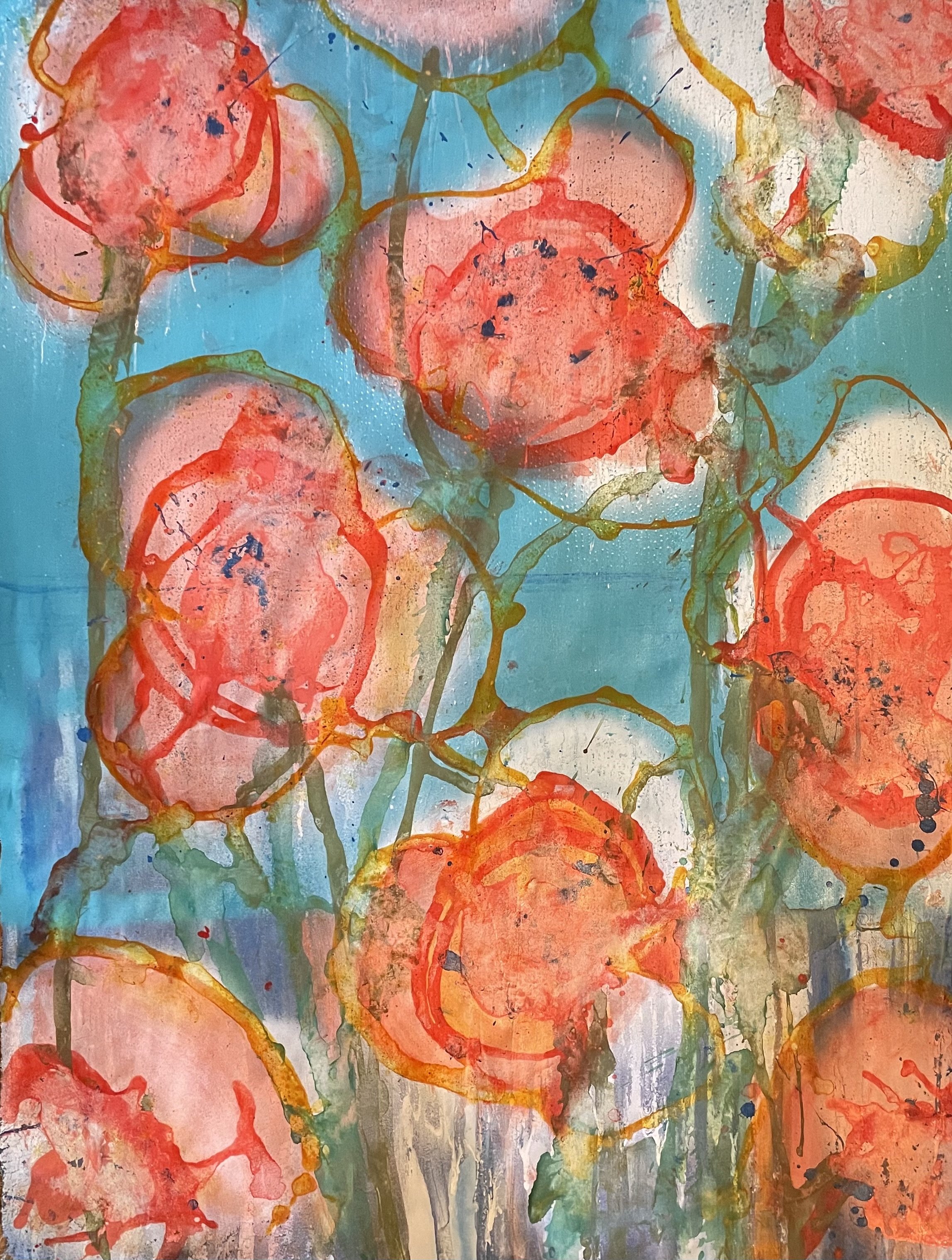Relish (2023) Acrylic and Ink