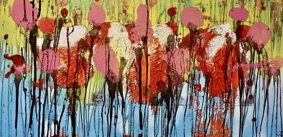 Carnival (2019) Acrylic and Ink