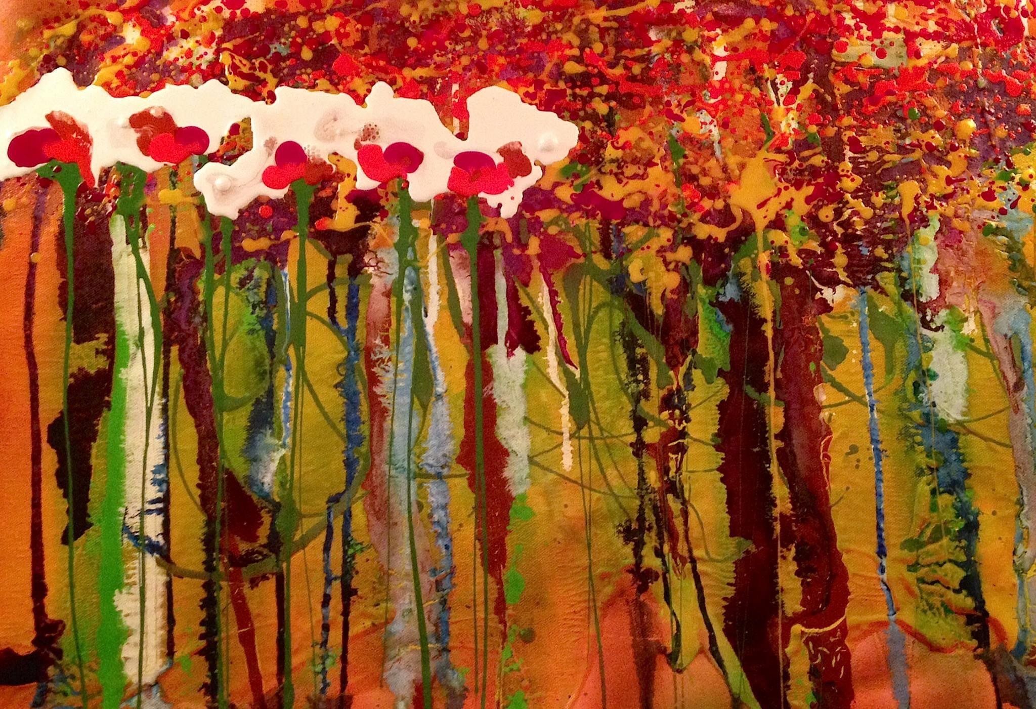 Pulse (2011) Acrylic and Ink