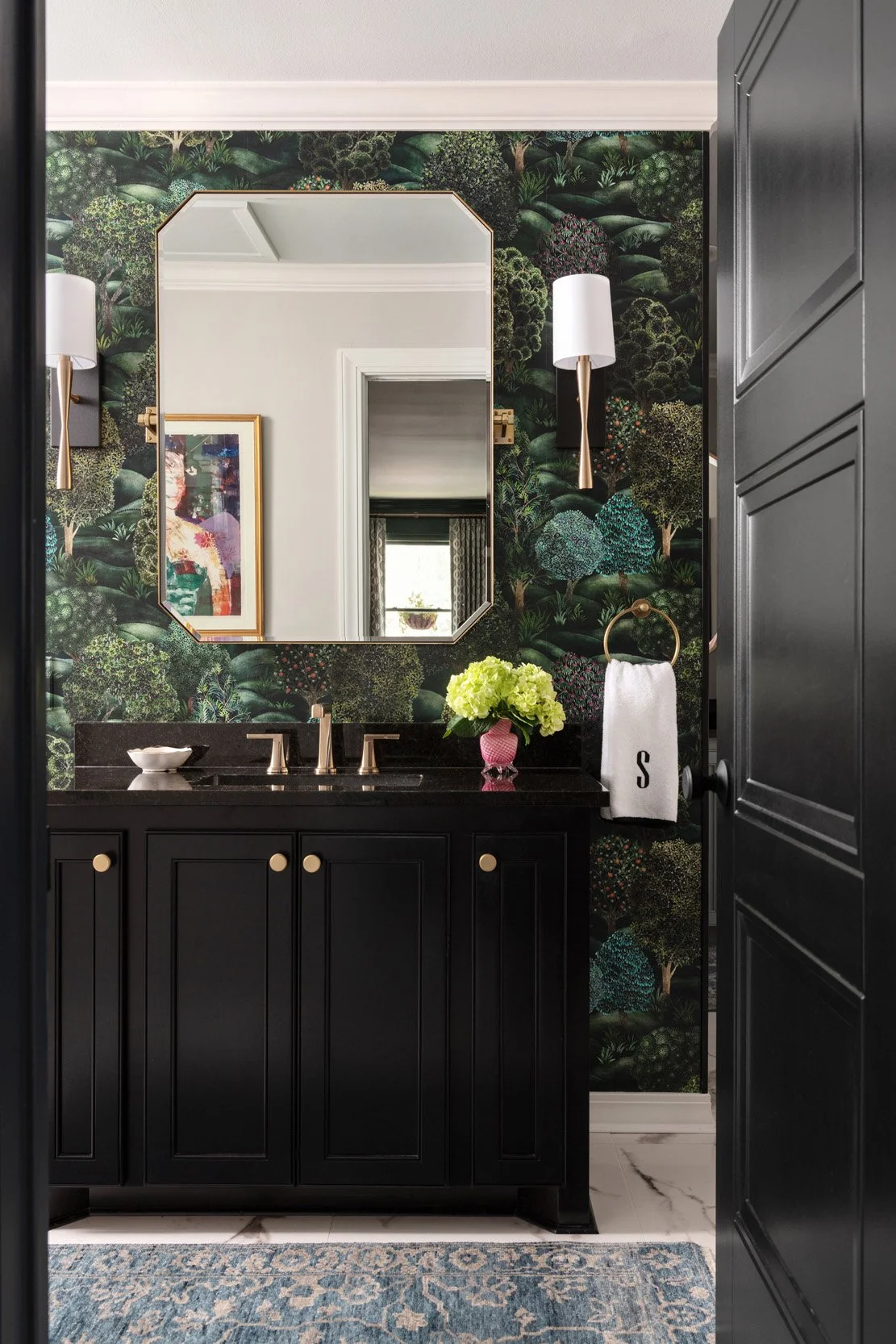Andrea Brooks Interior designer in Northwest Arkanass colorful pattern home 4.jpg