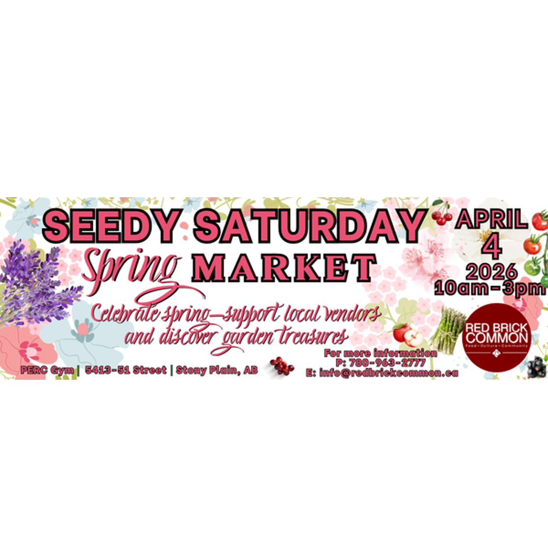 Stony Plain Seedy Saturday