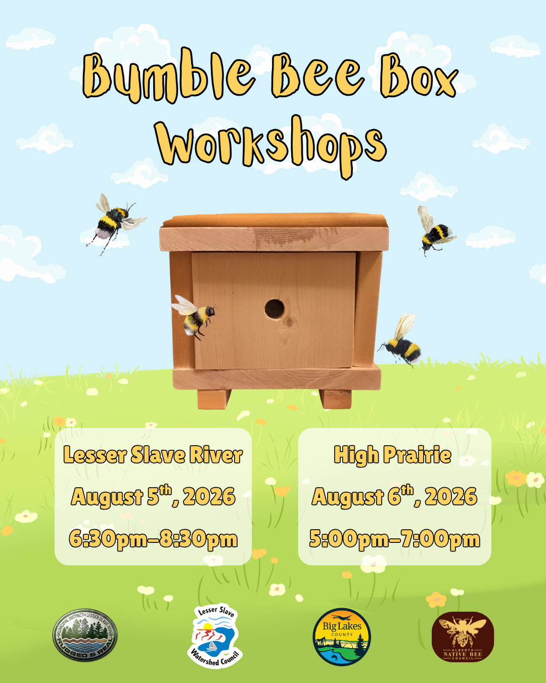 Bee Box Workshop - High Prairie