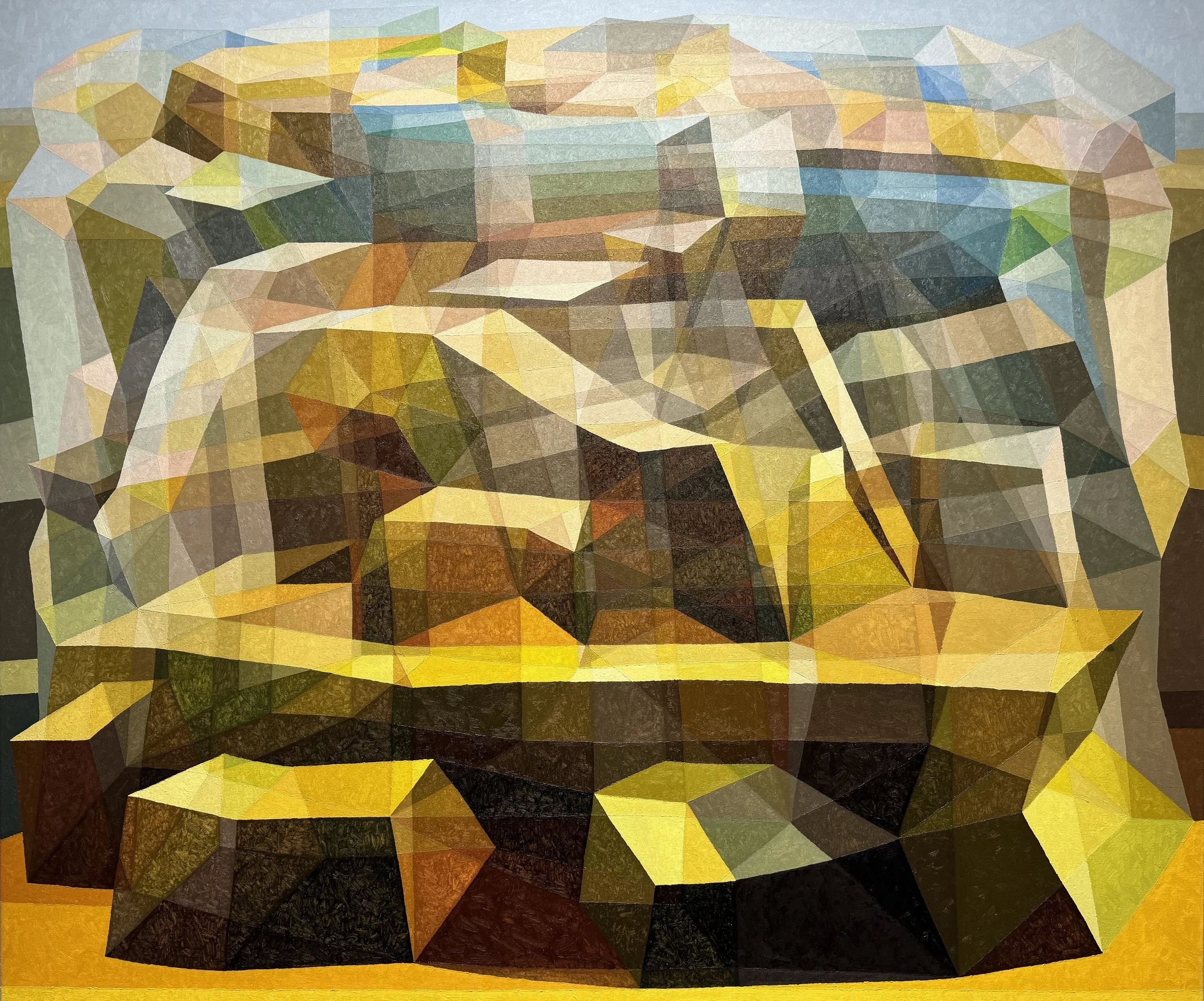  Ziggurat 
Oil on Canvas
60 x 72
2023