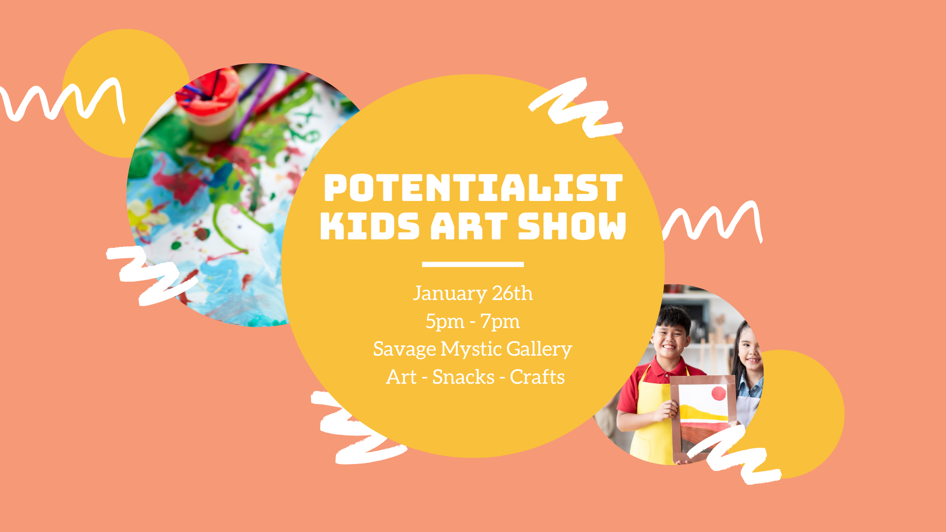 Potentialist Collective Kid Collaboration Exhibit