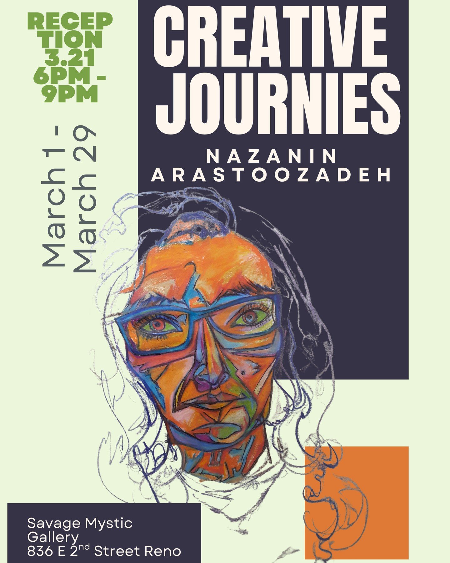 Our March artist is the amazing multimedia creator, Nazanin Arastoozadeh.

Nazanin is an artist and educator. She is a puppet maker, puppeteer, puppet script writer and stage designer. Her handmade unique puppets are made of found materials and have 