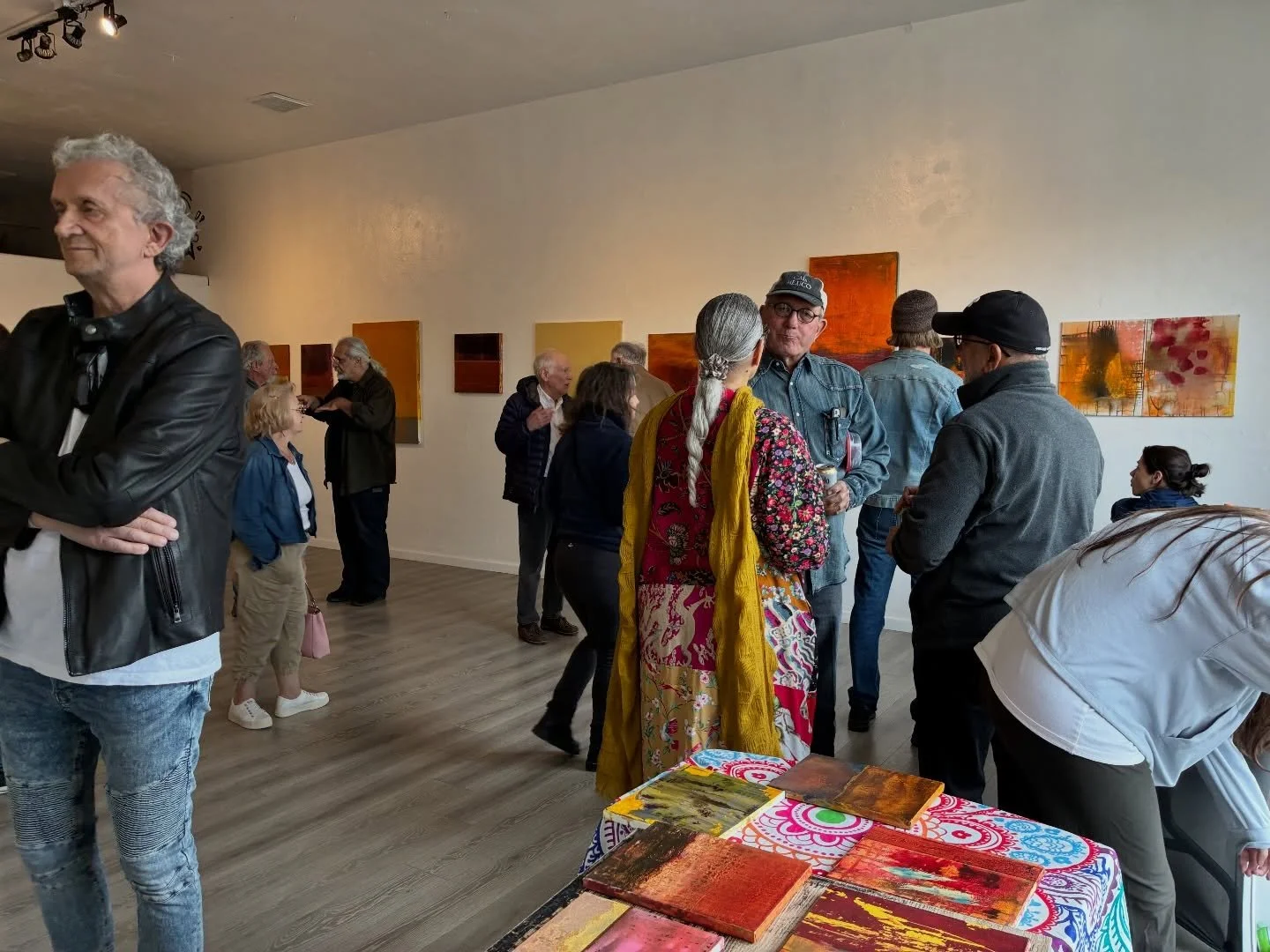 Tonight at our @savagemysticart, artist reception with @yariostovany until 9pm. Swing by for light refreshments and words from the artist.