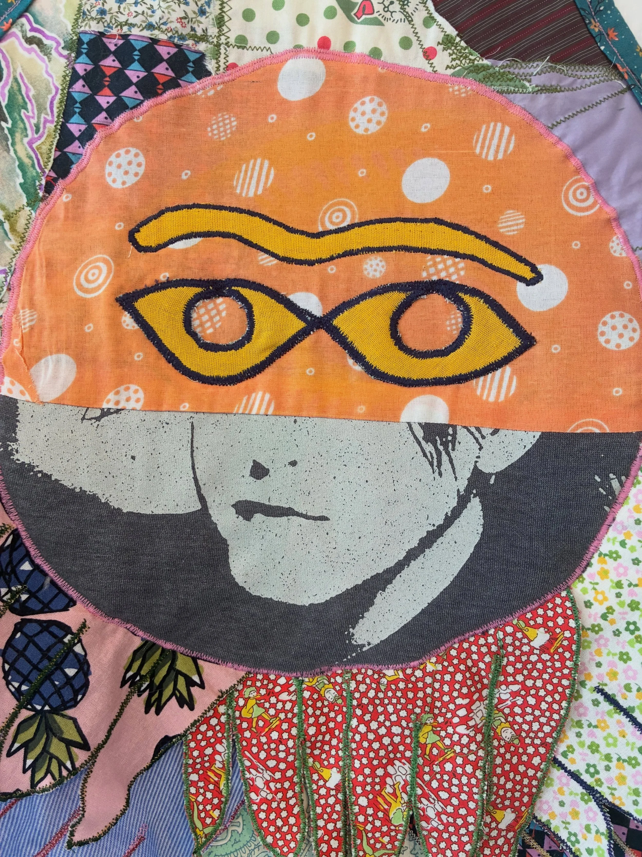 Does your momma love art? We still have a few one-of-a-kind quilt wall hangings available at @savagemysticart created by Canadian artist Steve deBruyn. Stop by the gallery from 12pm - 11pm and don&rsquo;t forget to check out our gift shop full of ama